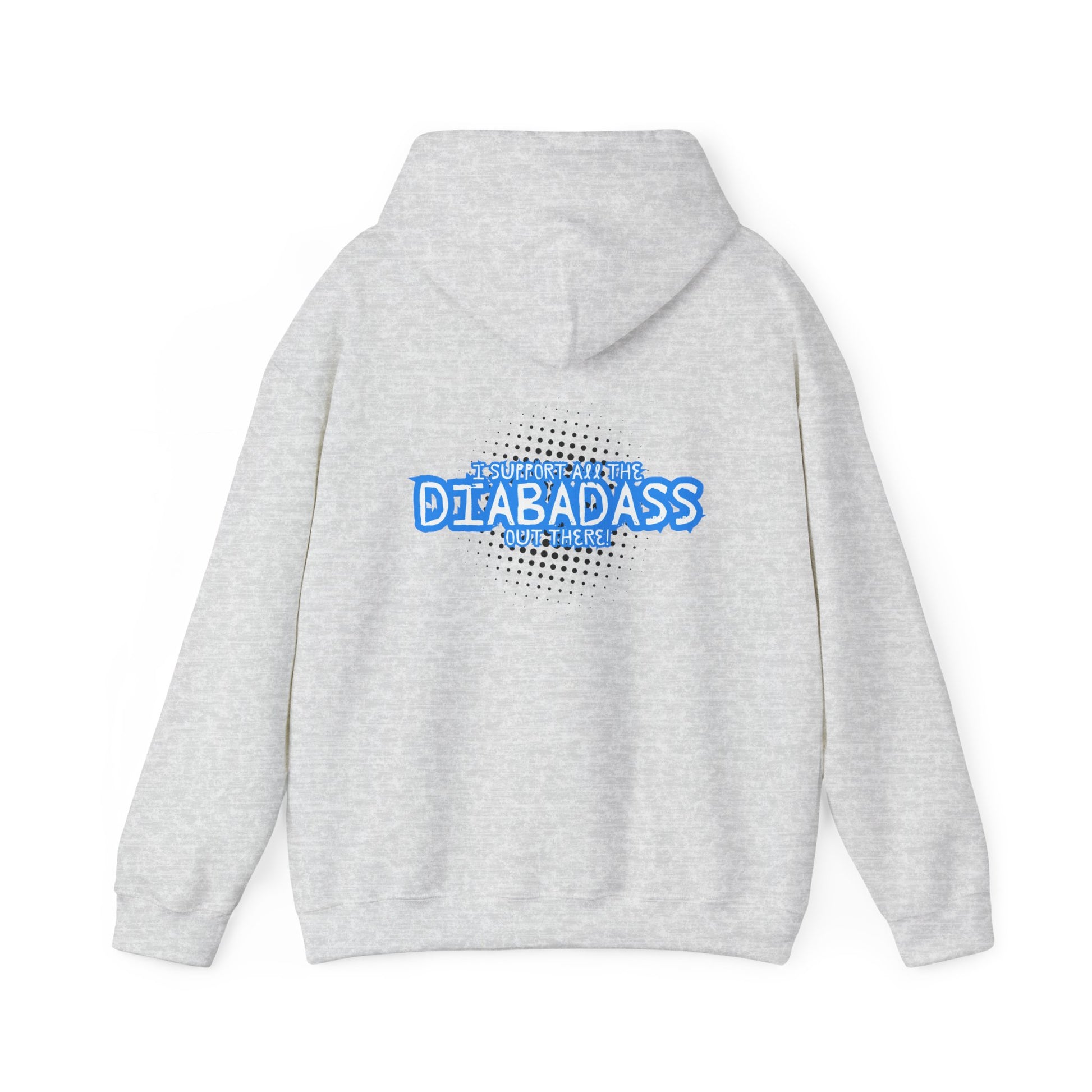 I Support All the Diabadass out there! - Unisex Hoodie The Diabuddies Store Hoodies $32.41