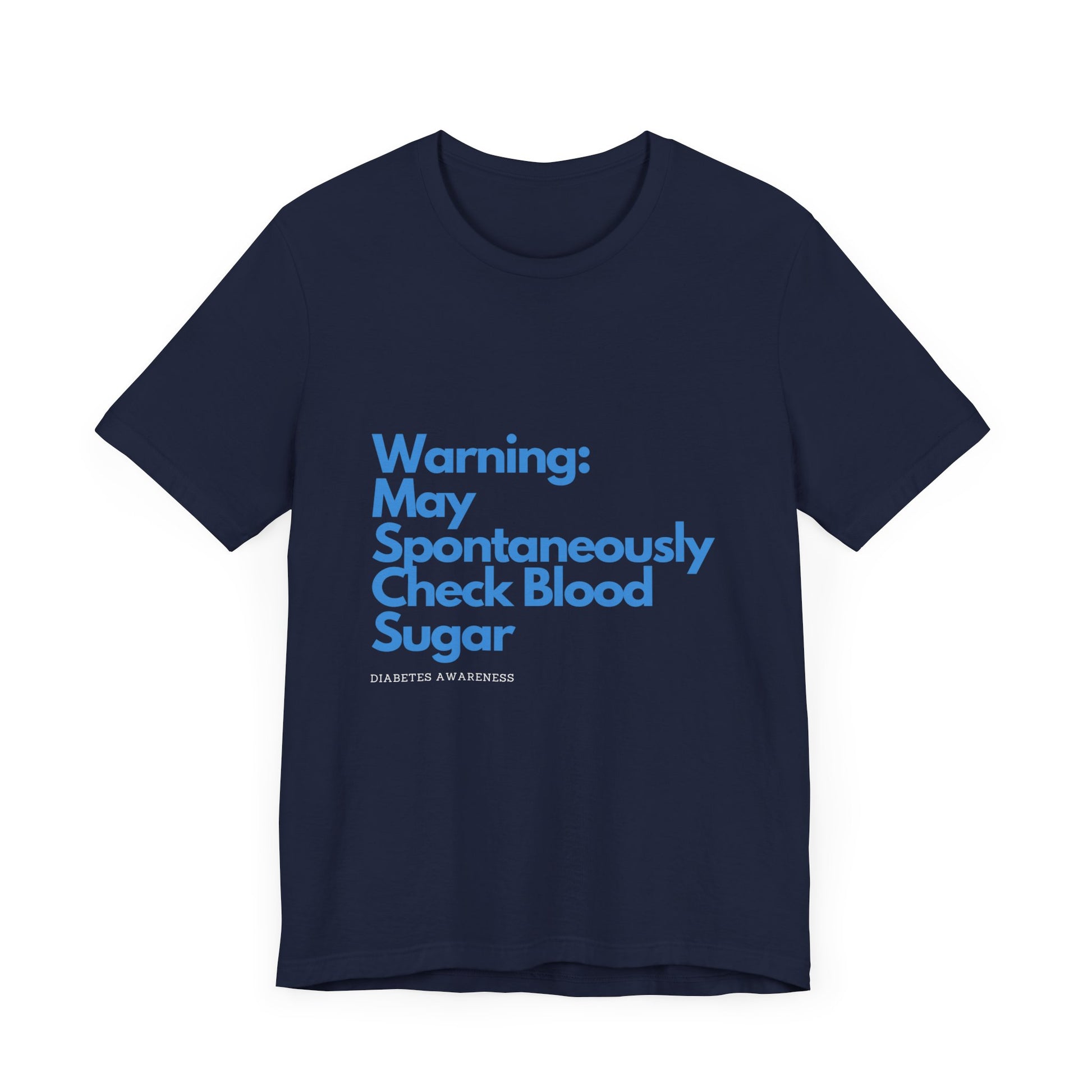 Warning: May Check BG - Unisex Tee The Diabuddies Store T-Shirts $22.38