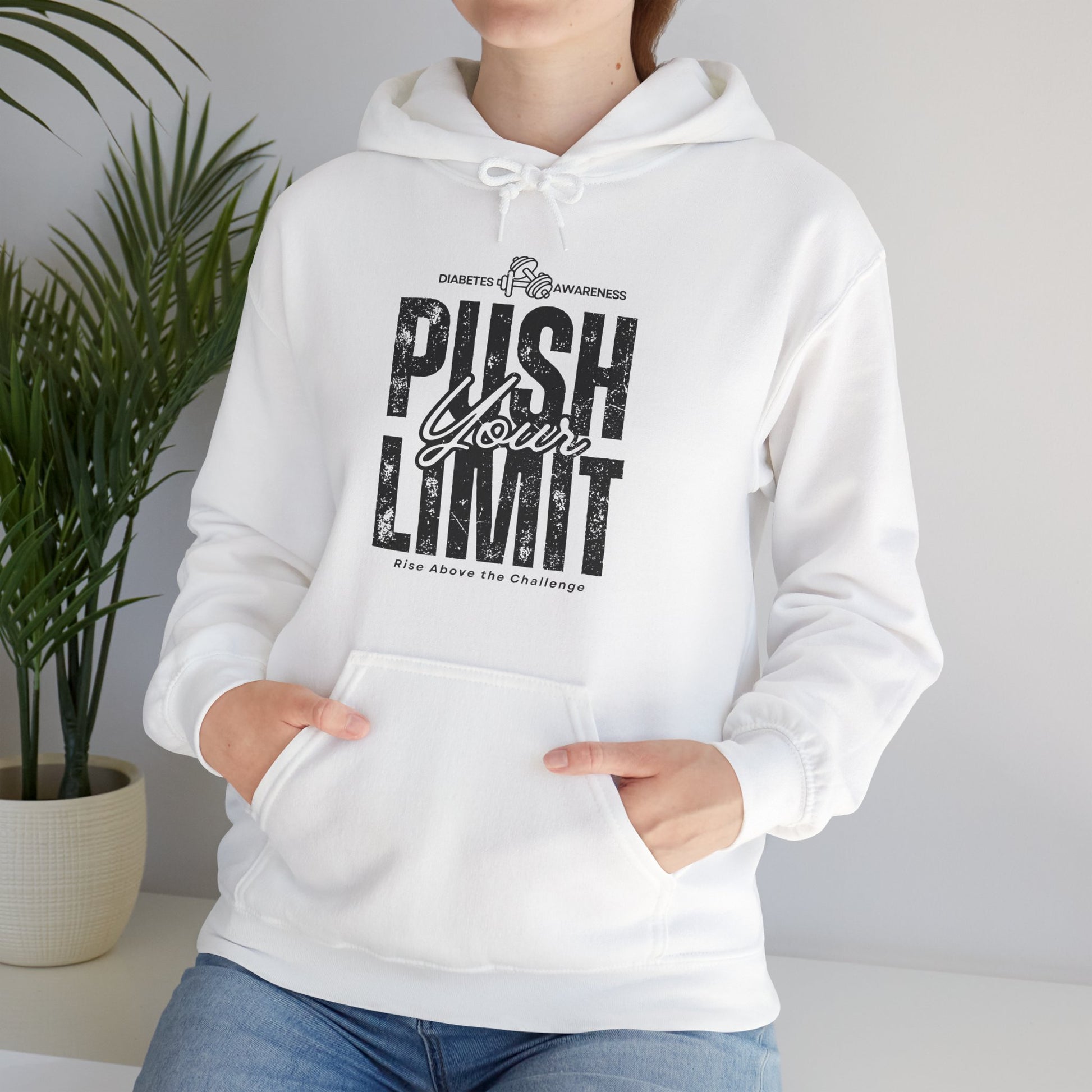 Push Your Limit! - Unisex Hoodie The Diabuddies Store Hoodies $32.41
