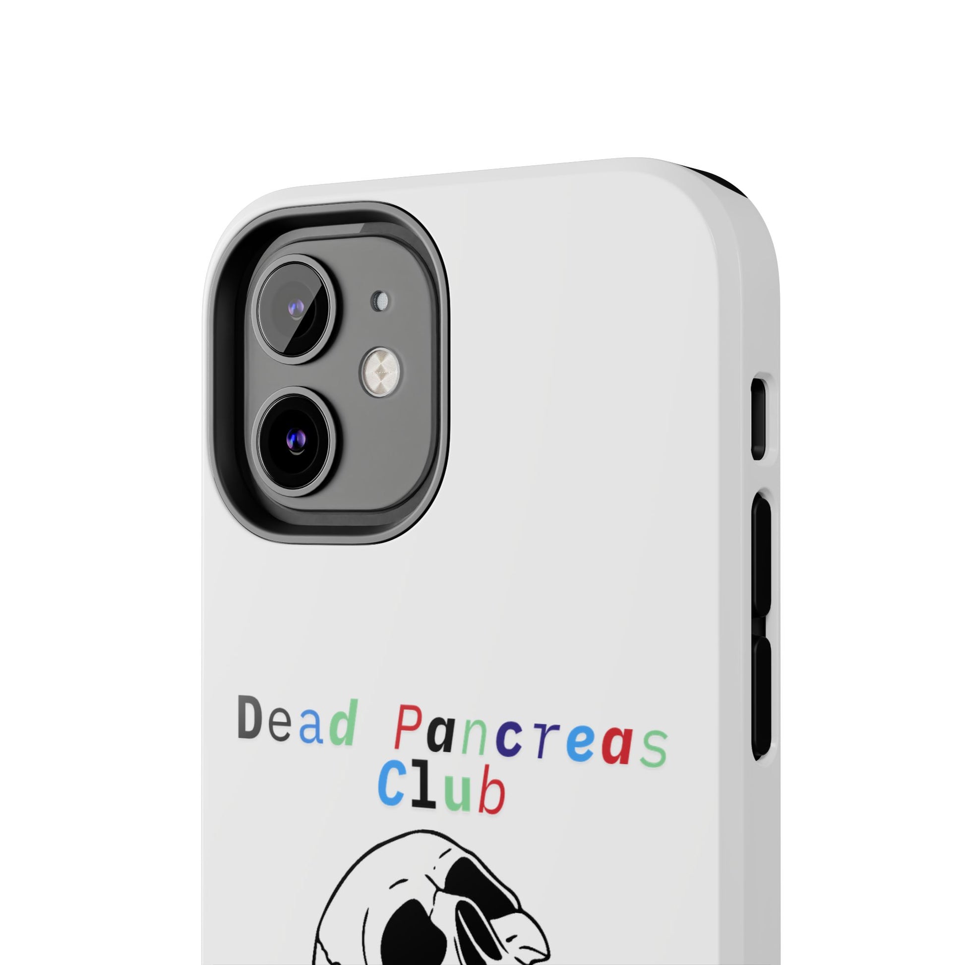 Skull & Flowers Dead Pancreas Club - Phone Case The Diabuddies Store Mobile Phone Cases $18.23