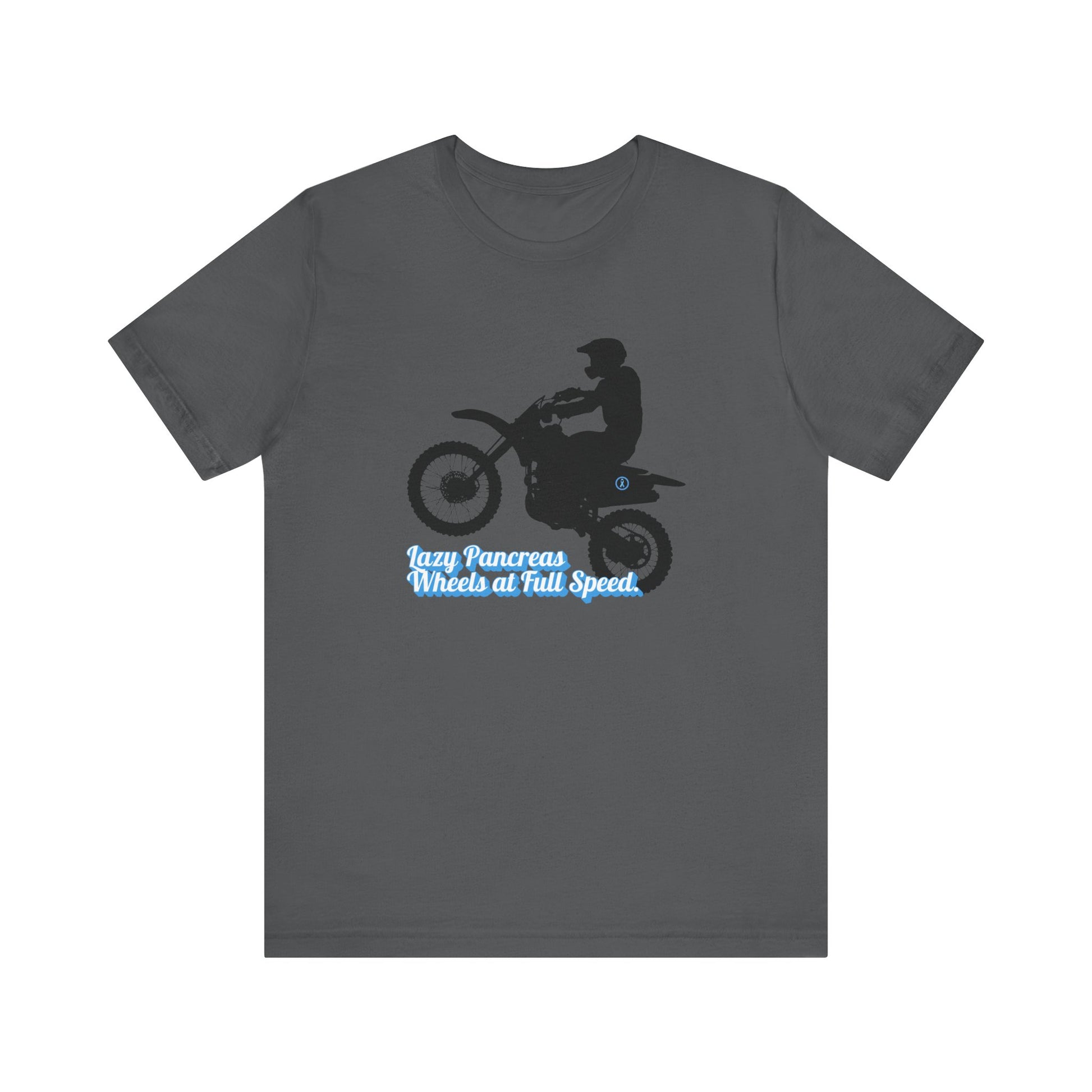 Lazy Pancreas, Wheels at Full Speed - Unisex Tee The Diabuddies Store T-Shirts $22.50