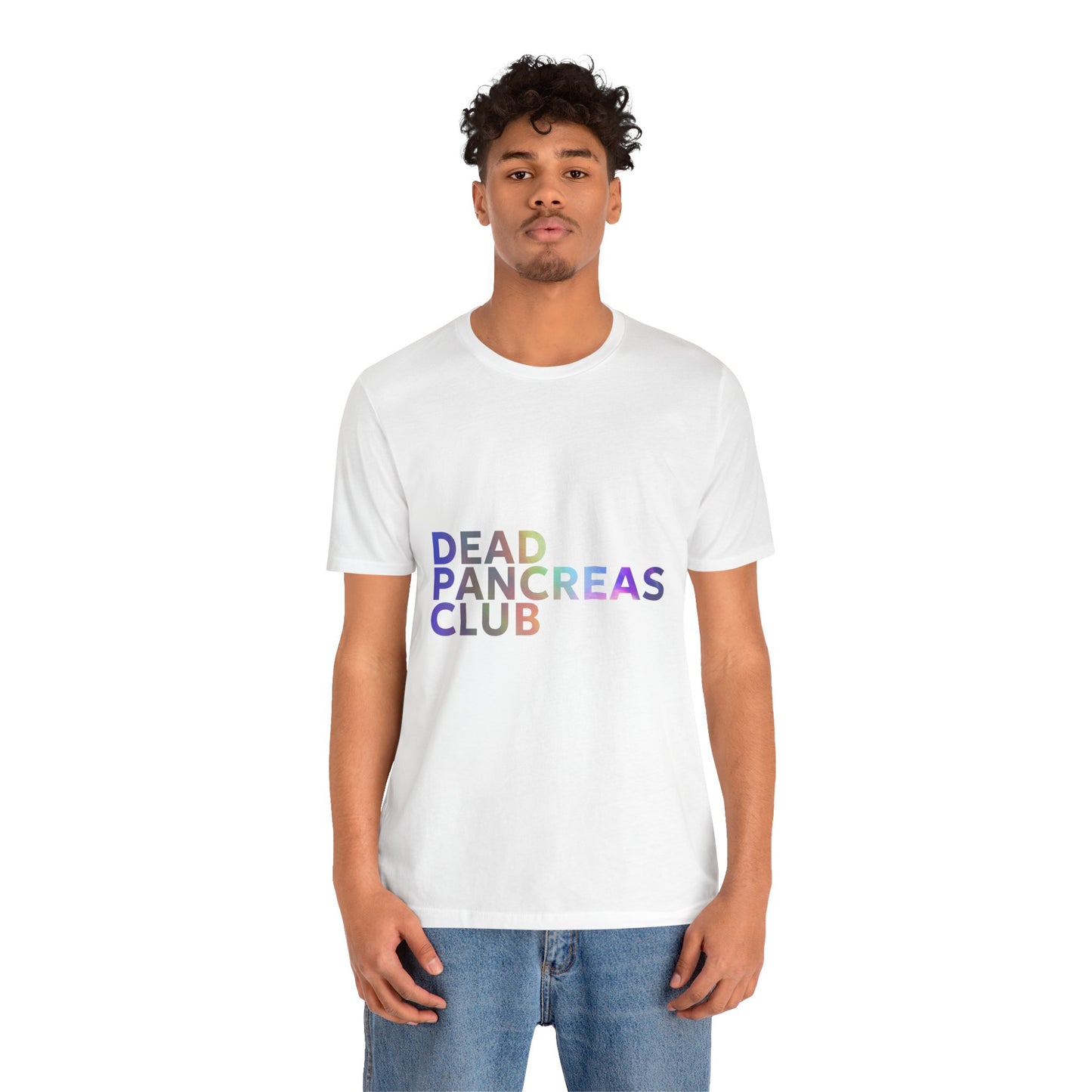 Dead Pancreas Club (Rainbow) - Unisex Tee The Diabuddies Store T-Shirts $24.25