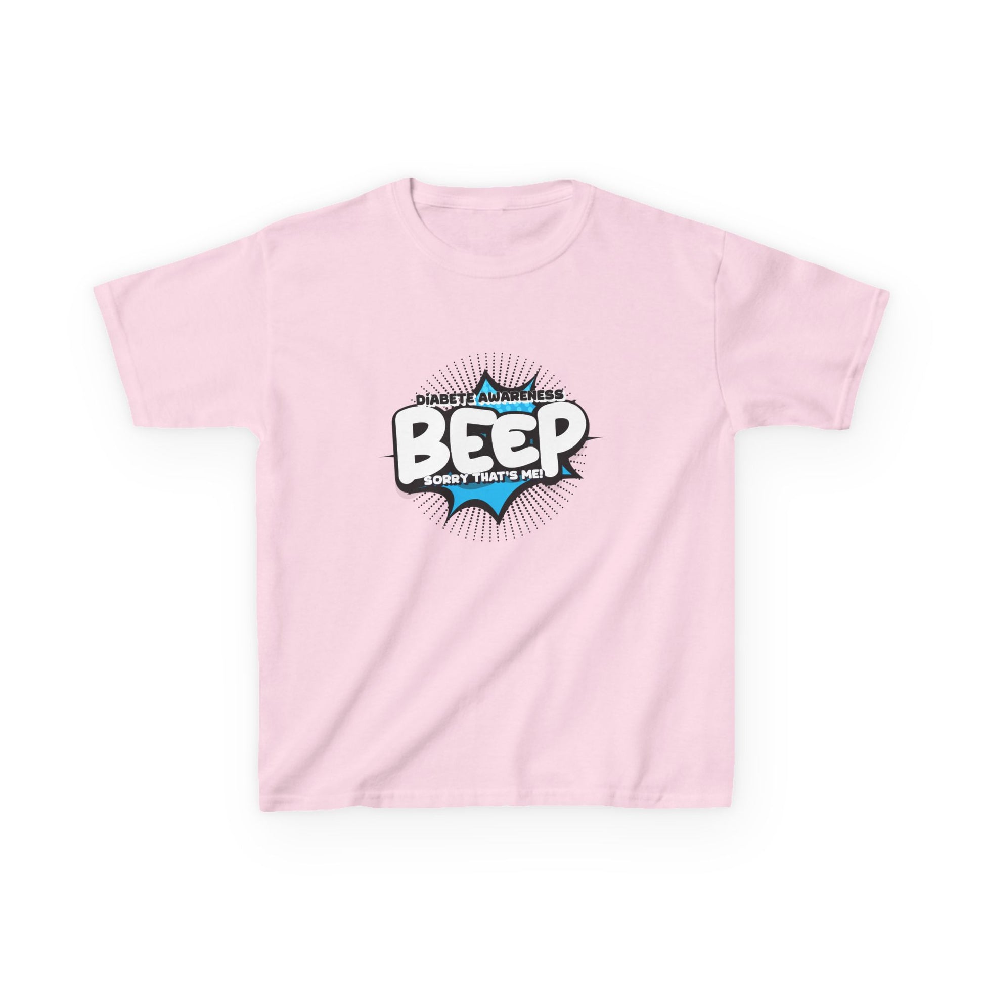The Diabuddies Store Beep! Sorry that's me! - Kids Tee Beep! Sorry that's me! - Kids Tee: This playful tee is perfect for the little one who's full of energy and charm. The fun design features the word "beep" and the phrase "Sorry, that's me!", a cute and