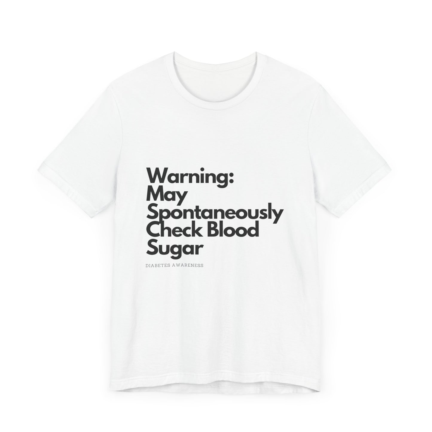 Warning: May Check BG - Unisex Tee The Diabuddies Store T-Shirts $22.38