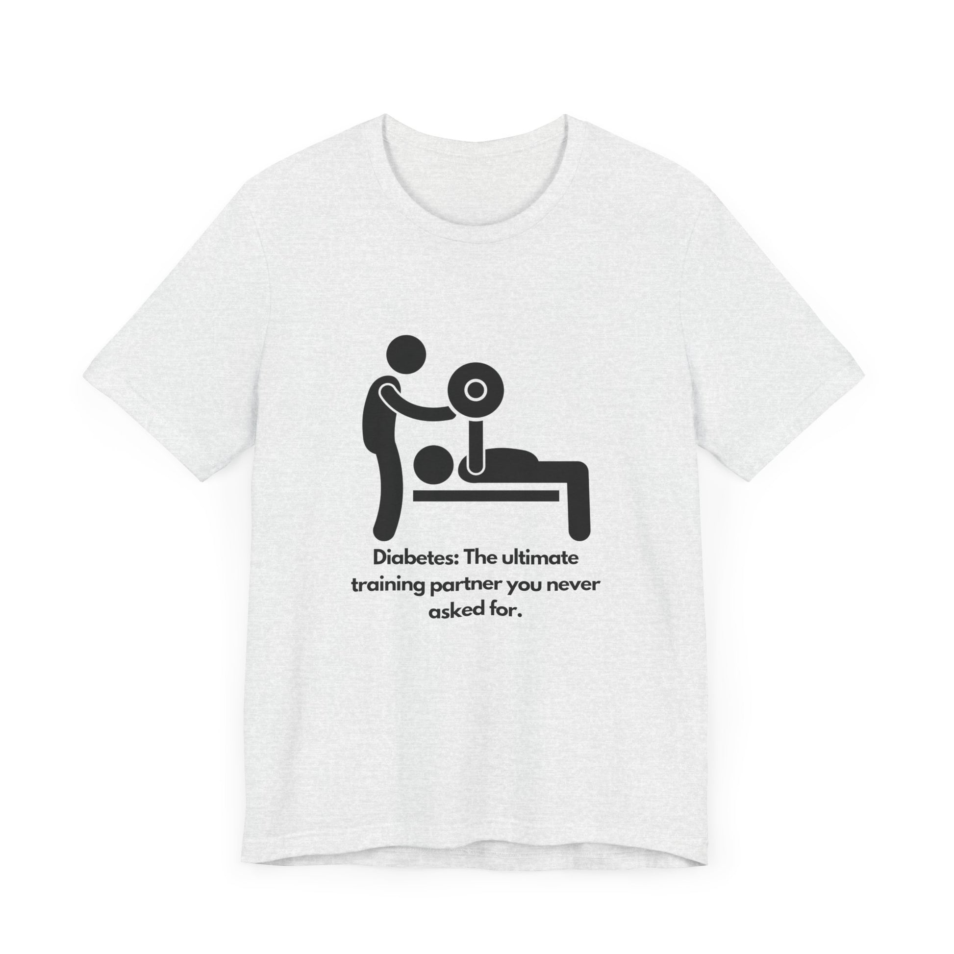 Diabetes: Ultimate Training Partner - Unisex Tee The Diabuddies Store T-Shirts $25.00