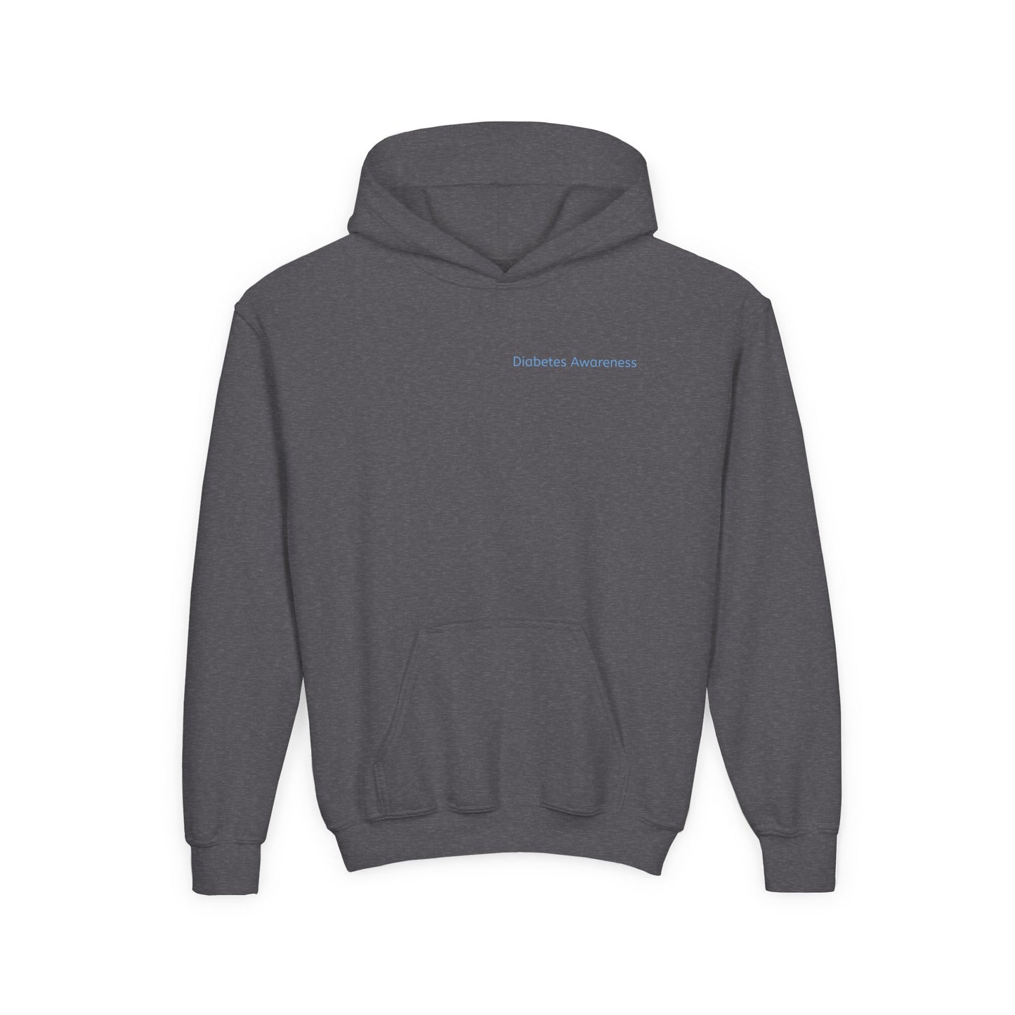 Diabetes Warrior, Retro Look - Youth Hoodie