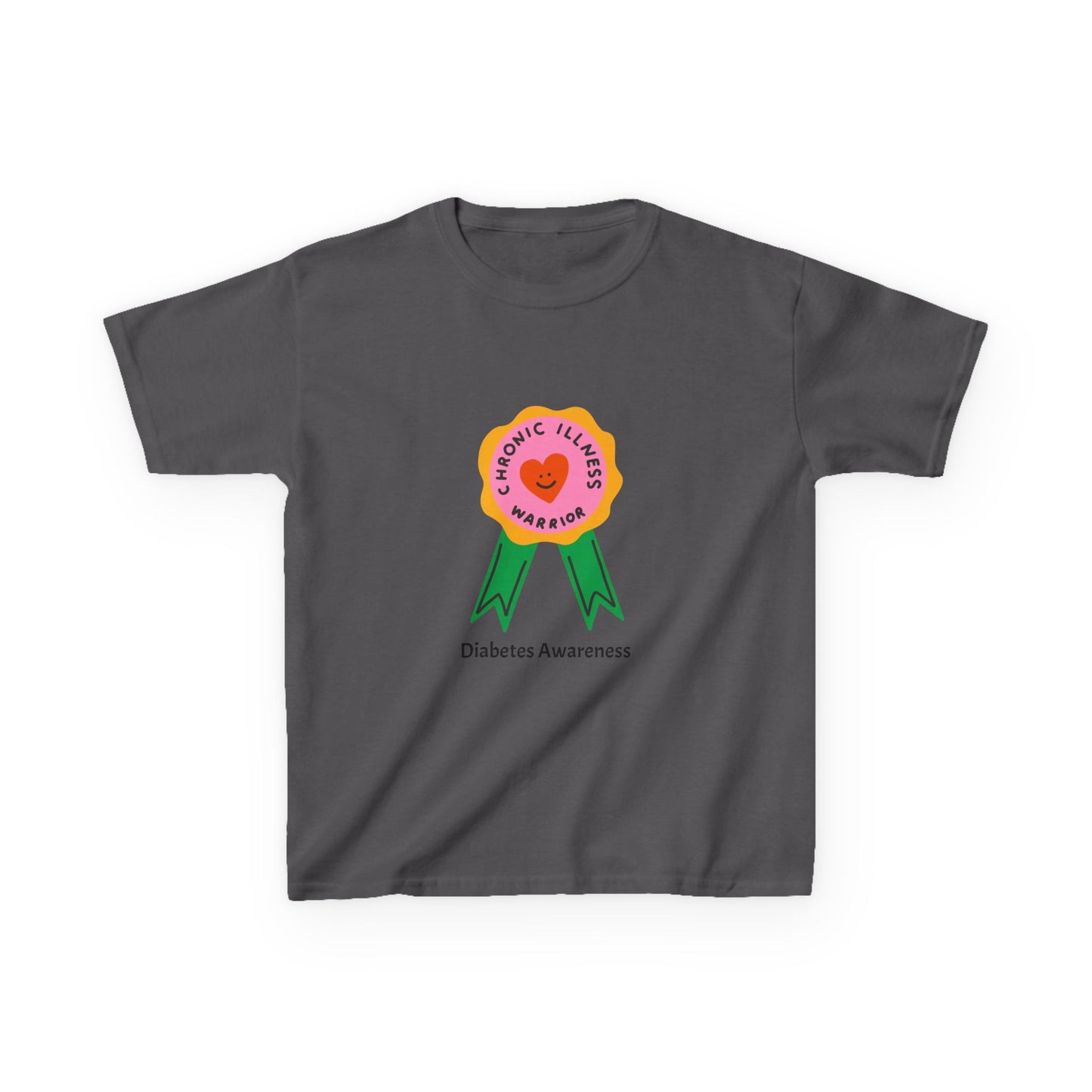 Chronic Illness Warrior Kids Tee The Diabuddies Store T-Shirts $19.22