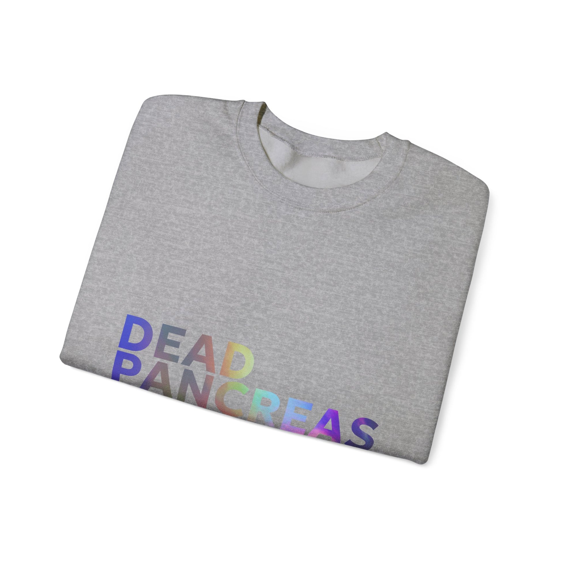 Dead Pancreas Club (Lettering) - Unisex Sweatshirt The Diabuddies Store Sweatshirts $32.95