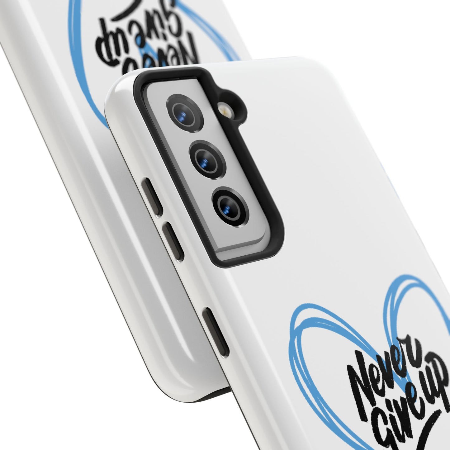 Never Give Up! - Tough Phone Case The Diabuddies Store Mobile Phone Cases $18.23