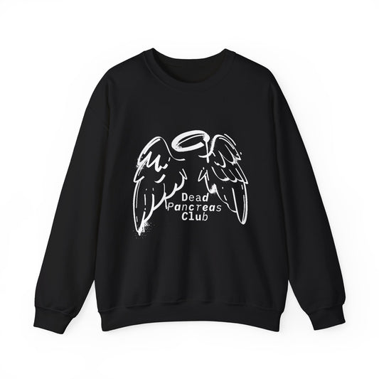 Angel Wings, Dead Pancreas Club - Unisex Sweatshirt The Diabuddies Store Sweatshirts $35.00