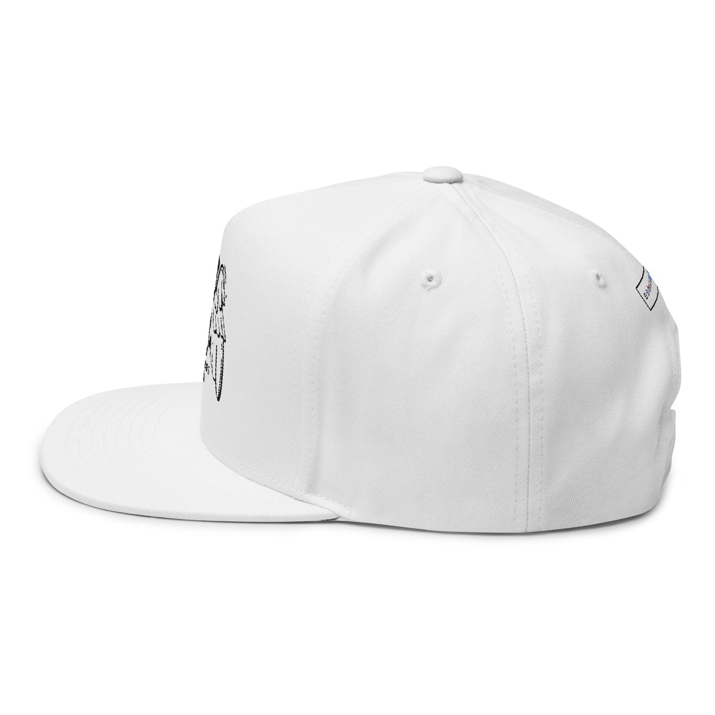 Dead Pancreas Club Angel Wings Flat Bill Cap The Diabuddies Store Flat Caps $30.63