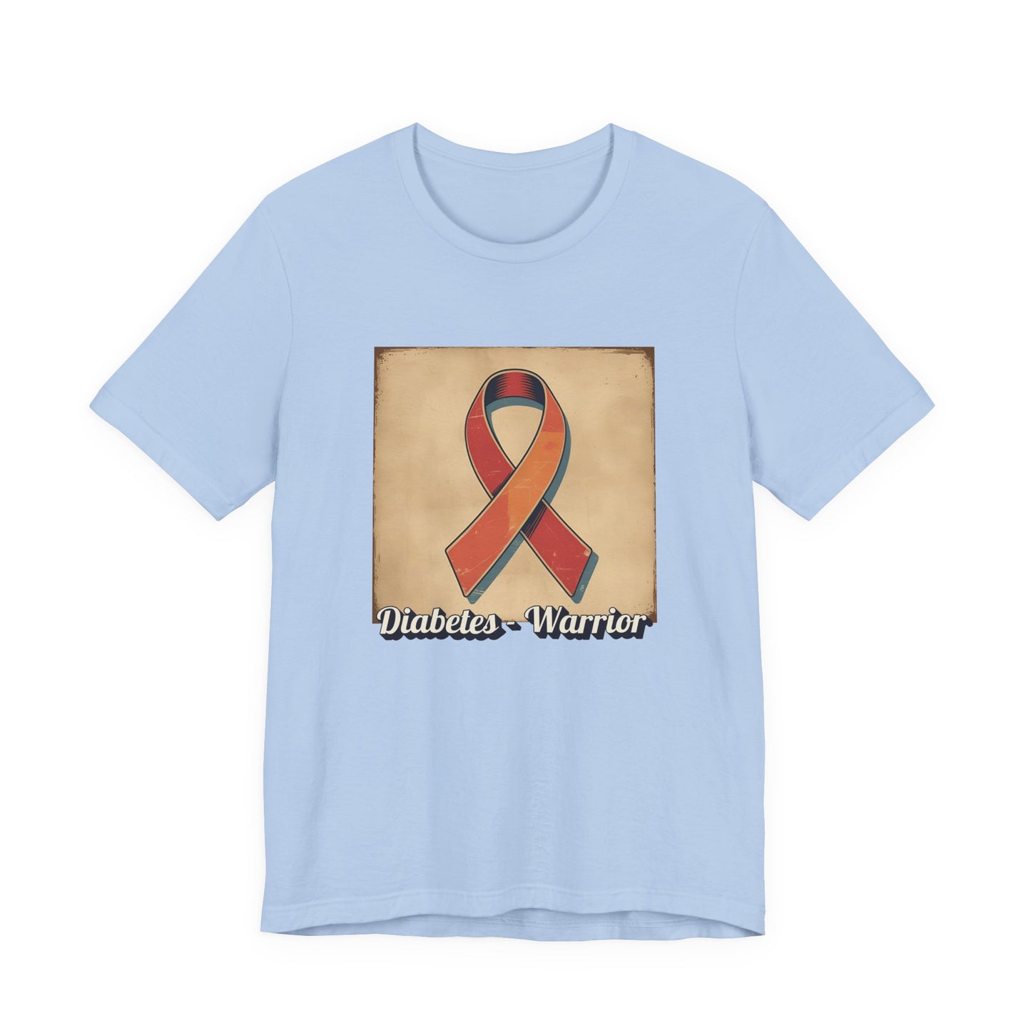 Diabetes Warrior, Retro Style - Unisex Tee The Diabuddies Store T-Shirts $22.50