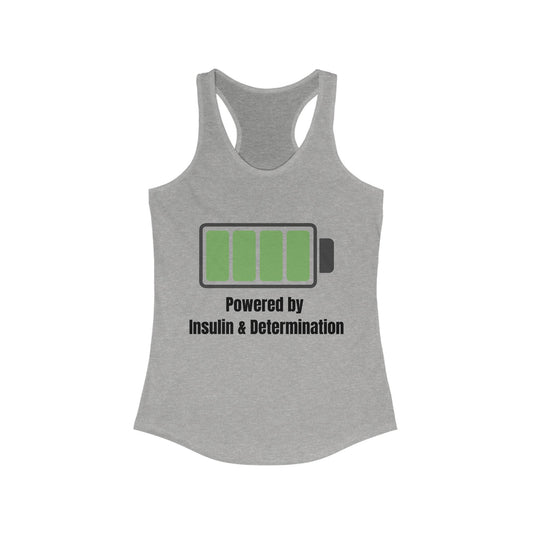 The Diabuddies Store Powered by Insulin - Racerback Tank Powered by Insulin - Racerback Tank: Wear your power with pride! Our Racerback Tank is a bold, comfortable statement of strength and gratitude. $19.96 Tank Tops Casual Wear,Diabetes,Diabetes awarene