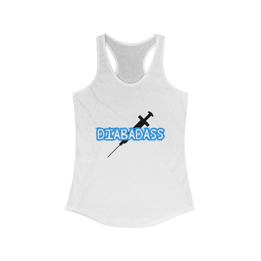 Diabetes Awareness, Diabadass - Racerback Tank The Diabuddies Store Tank Tops $19.96