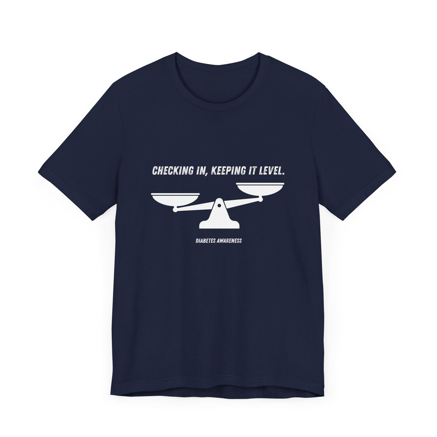 Checking In, Keeping it Level - Unisex Tee The Diabuddies Store T-Shirts $22.50