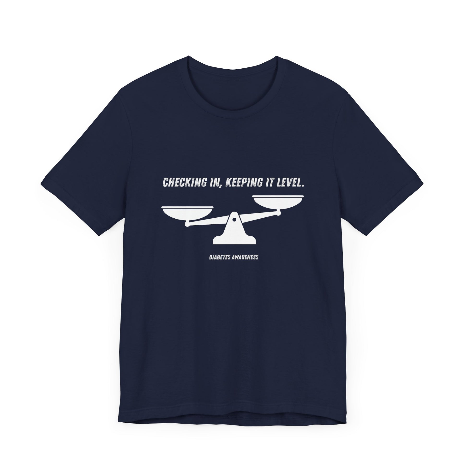 Checking In, Keeping it Level - Unisex Tee The Diabuddies Store T-Shirts $22.50