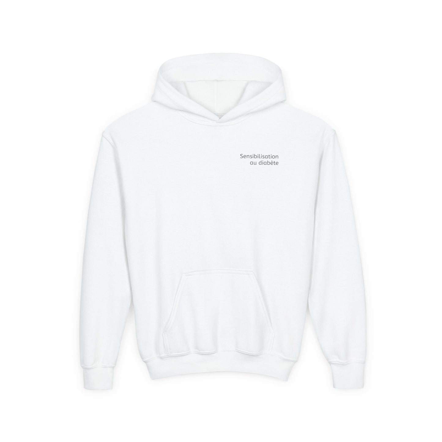 The Diabuddies Store Diabetes Warrior, Retro Look French - Guerrier Youth Hoodie Diabetes Warrior, Retro Look French - Guerrier Youth Hoodie: Let your young one show off their strength and style with our French Youth Hoodie! Hoodies $32.49
