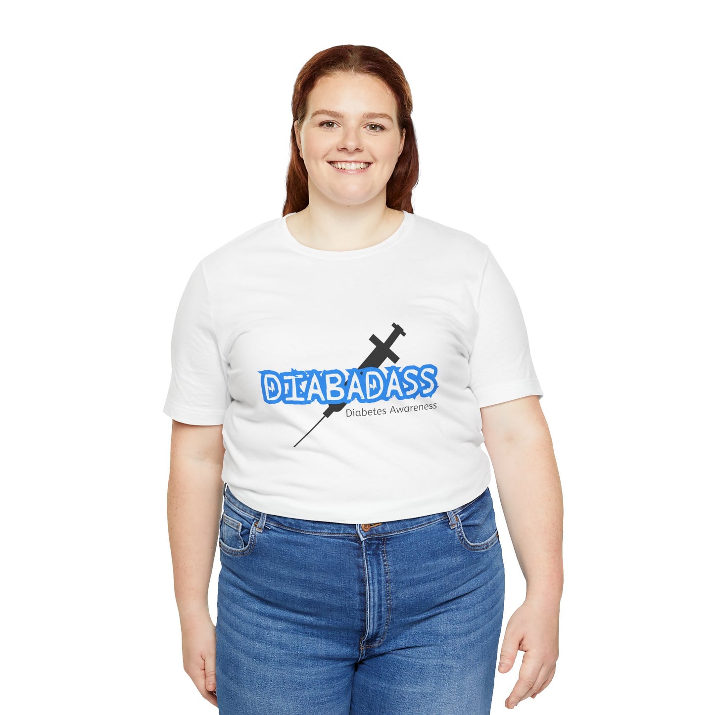 Diabetes Awareness, Diabadass - Unisex Tee The Diabuddies Store T-Shirts $22.50