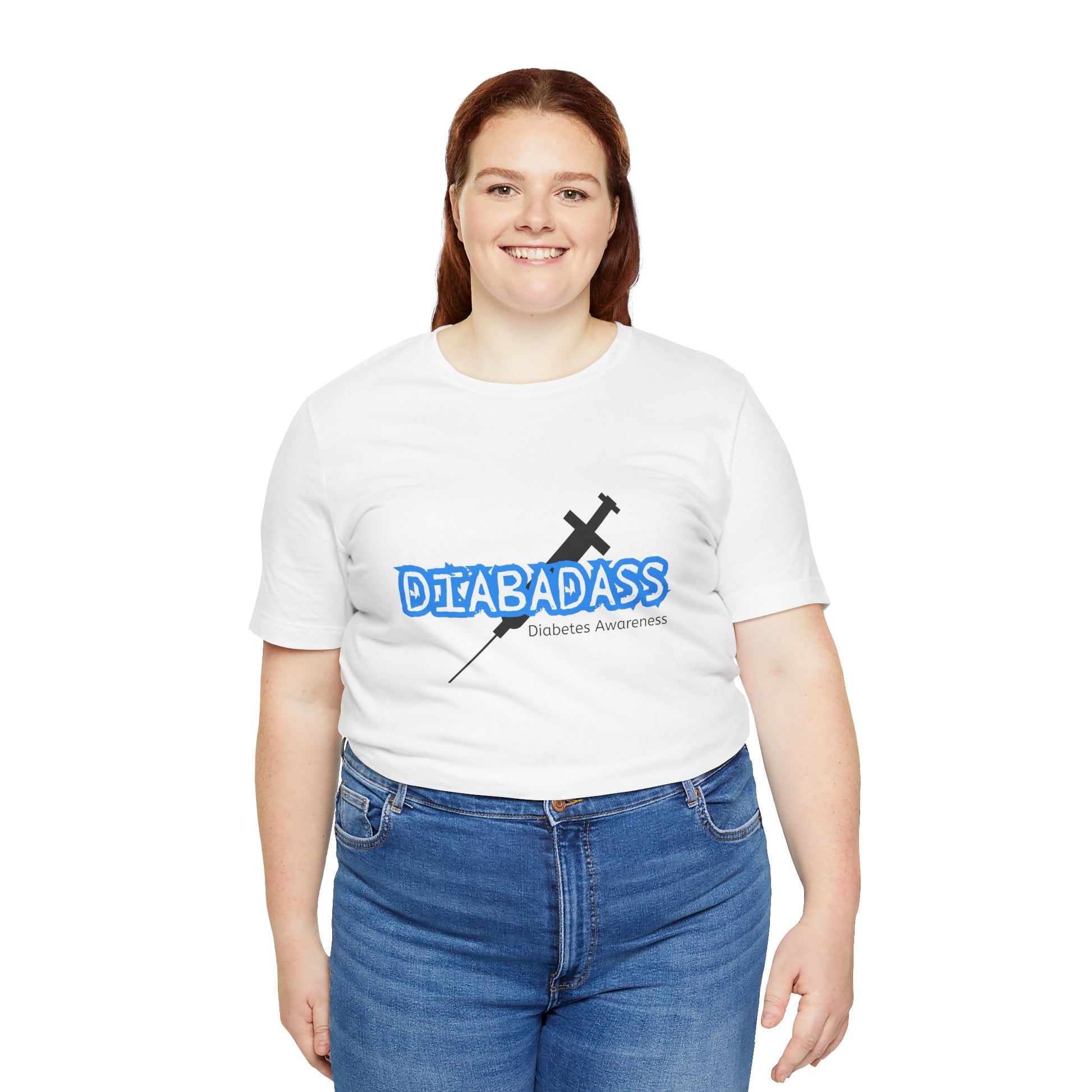 Diabetes Awareness, Diabadass - Unisex Tee The Diabuddies Store T-Shirts $22.50
