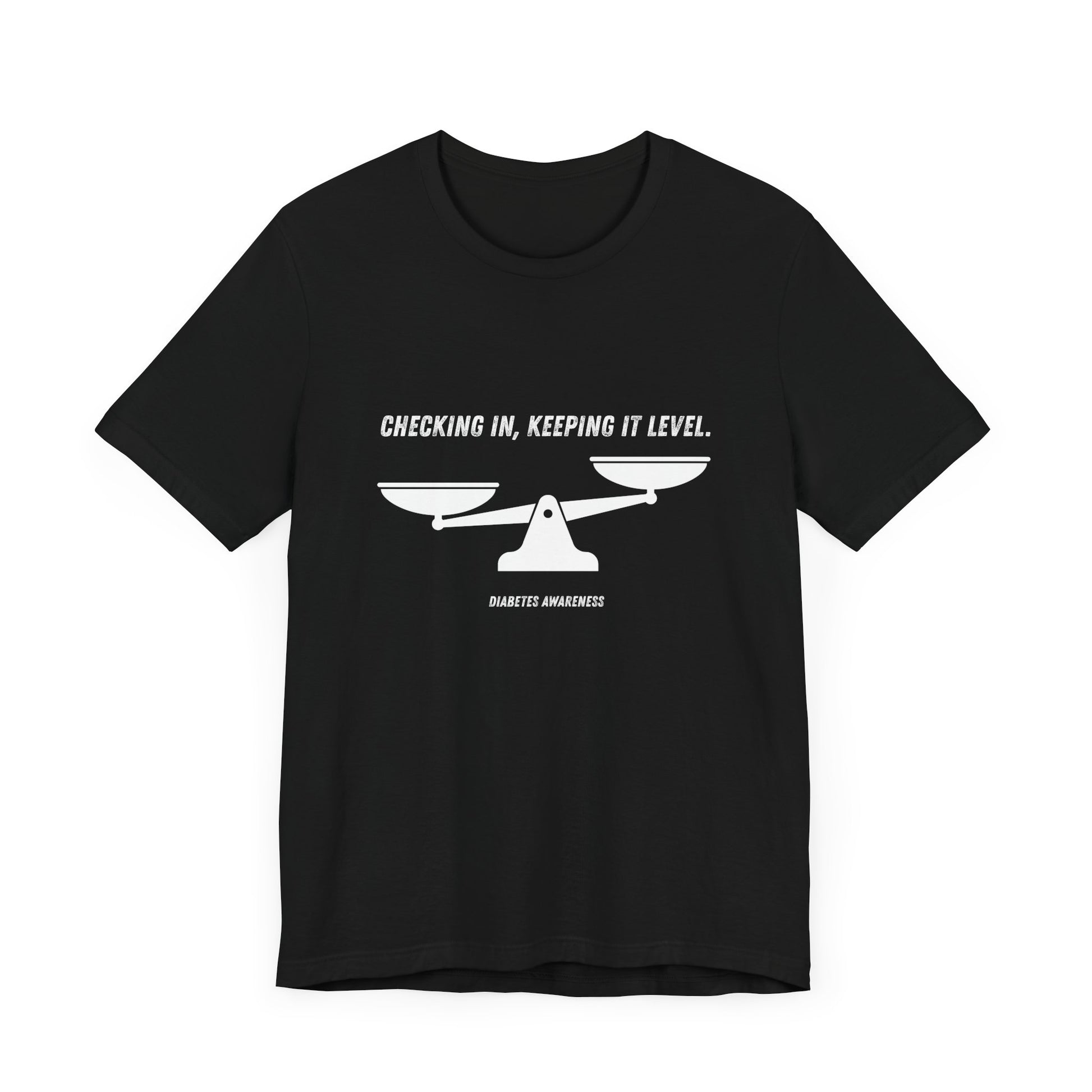 Checking In, Keeping it Level - Unisex Tee The Diabuddies Store T-Shirts $22.50
