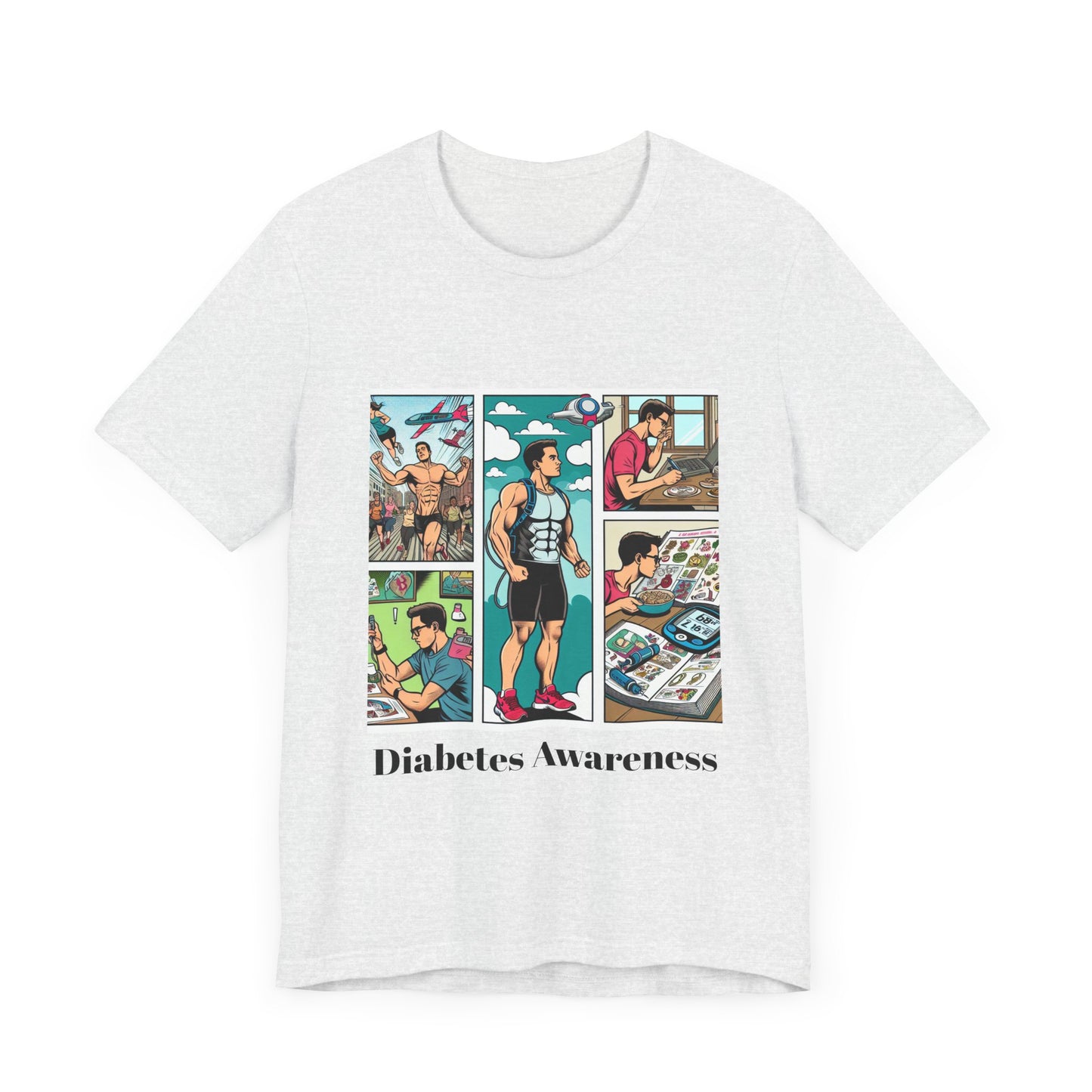 Vintage Comic Style - Unisex Tee The Diabuddies Store T-Shirts $22.83