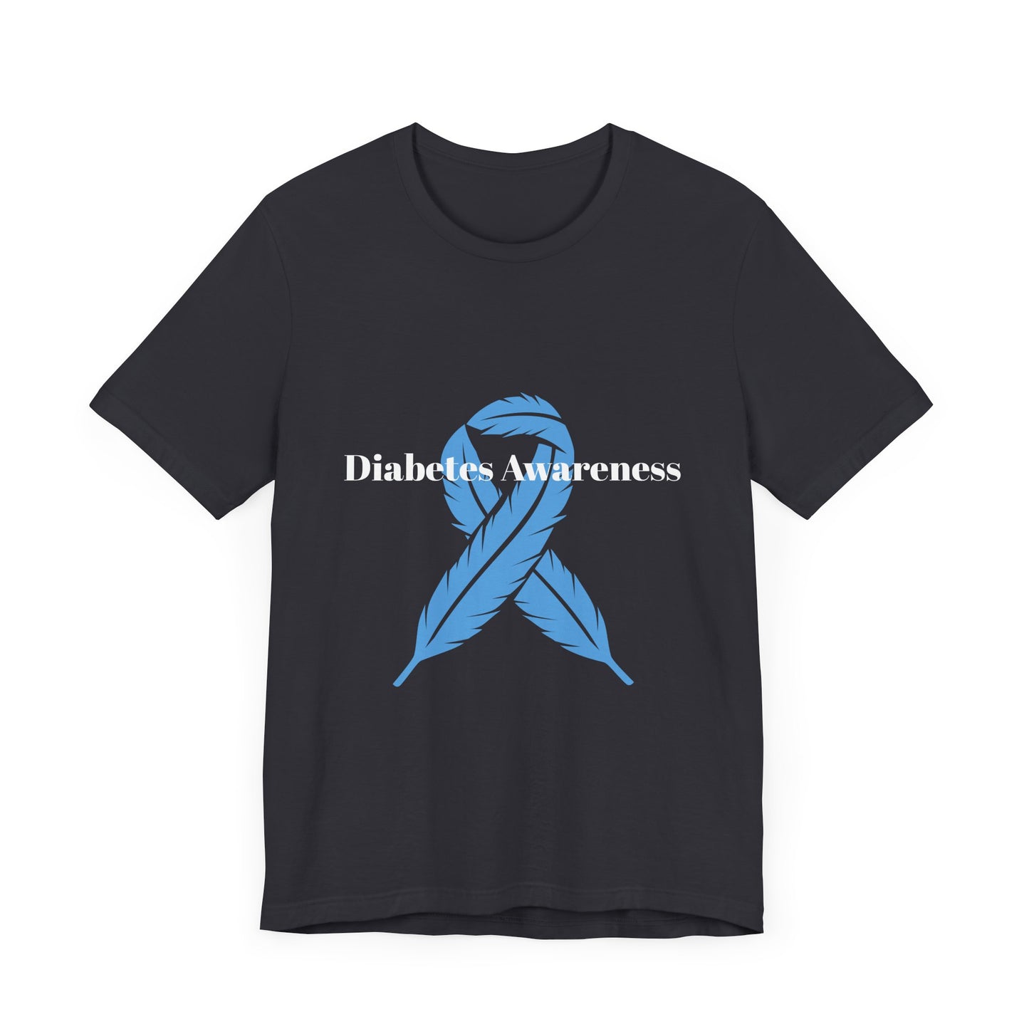 Feather, Blue Ribbon - Unisex Tee The Diabuddies Store T-Shirts $22.38