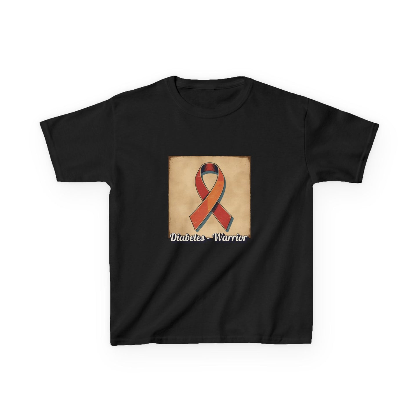The Diabuddies Store Diabetes Warrior, Retro Look - Kids Tee Diabetes Warrior, Retro Look - Kids Tee: Let your young one show off their strength and style with our "Diabetes Warrior, Retro Look" Kids Tee! T-Shirts $17.74
