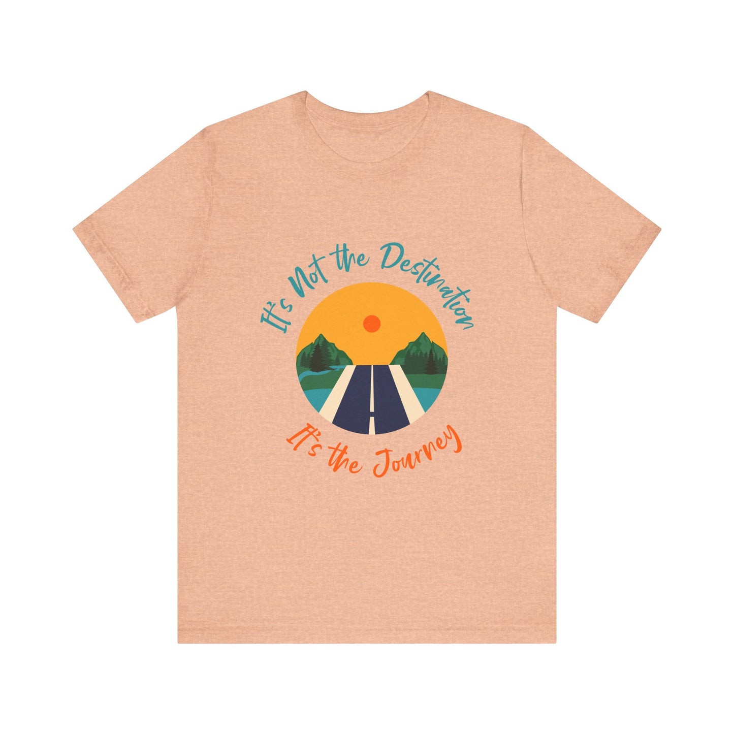 It's about the Journey - Unisex Tee The Diabuddies Store T-Shirts $25.00