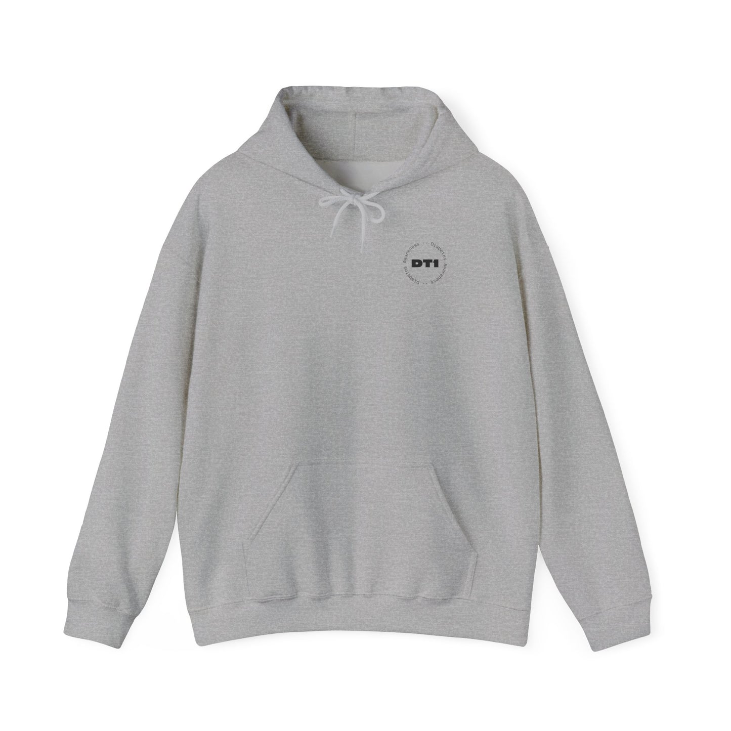 I Support All the Diabadass out there! - Unisex Hoodie The Diabuddies Store Hoodies $32.41
