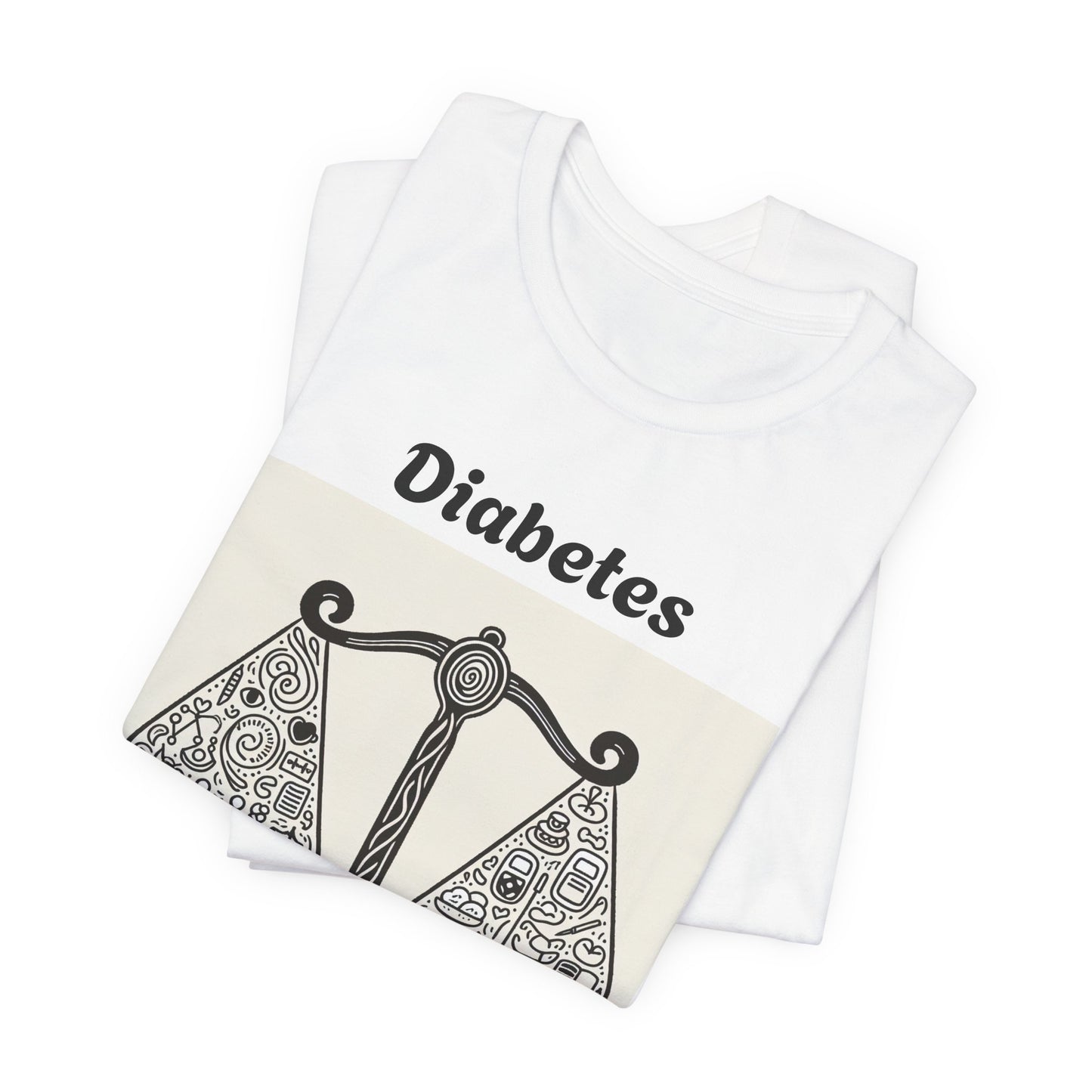 Diabetes Balancing Act - Unisex Tee The Diabuddies Store T-Shirts $24.25