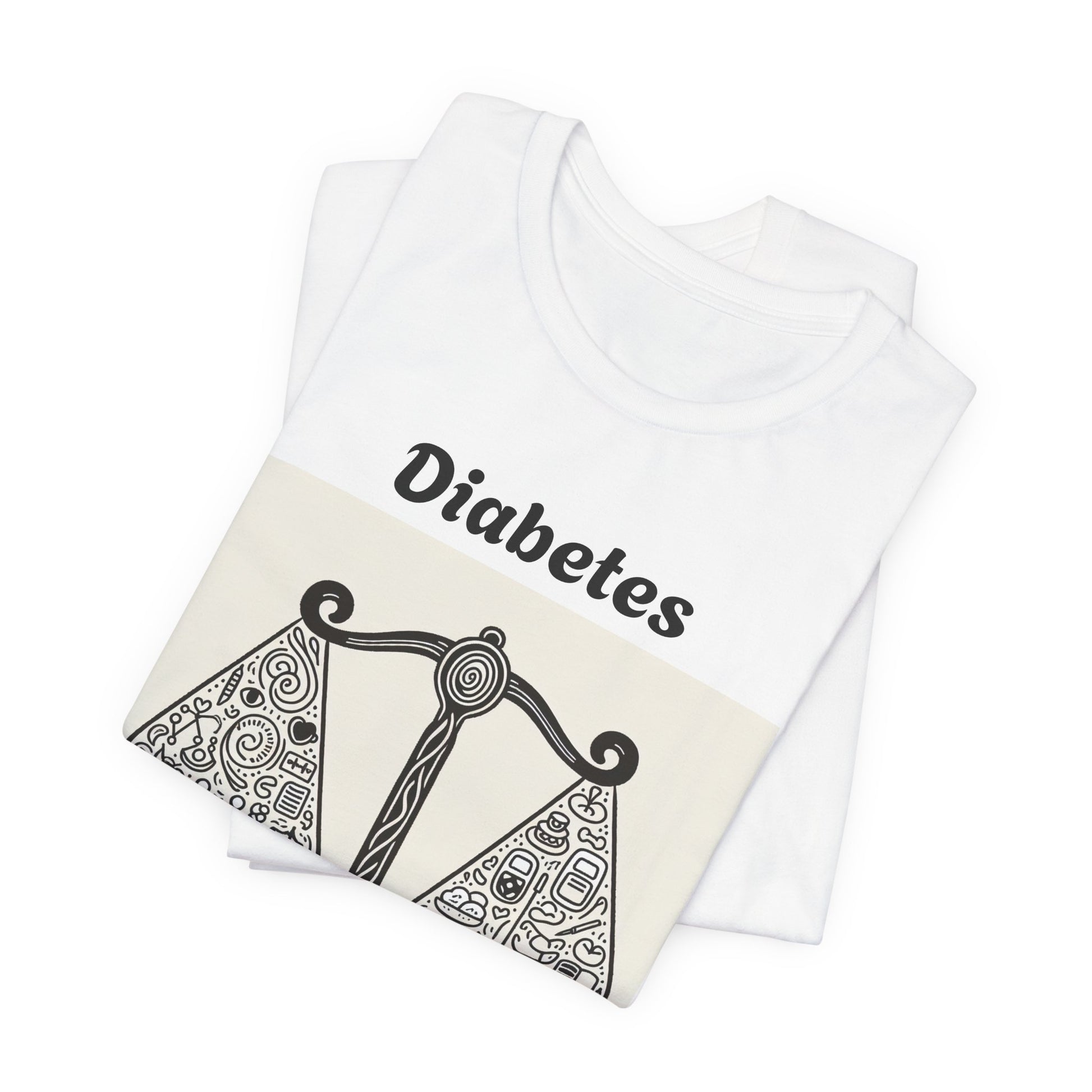 Diabetes Balancing Act - Unisex Tee The Diabuddies Store T-Shirts $24.25