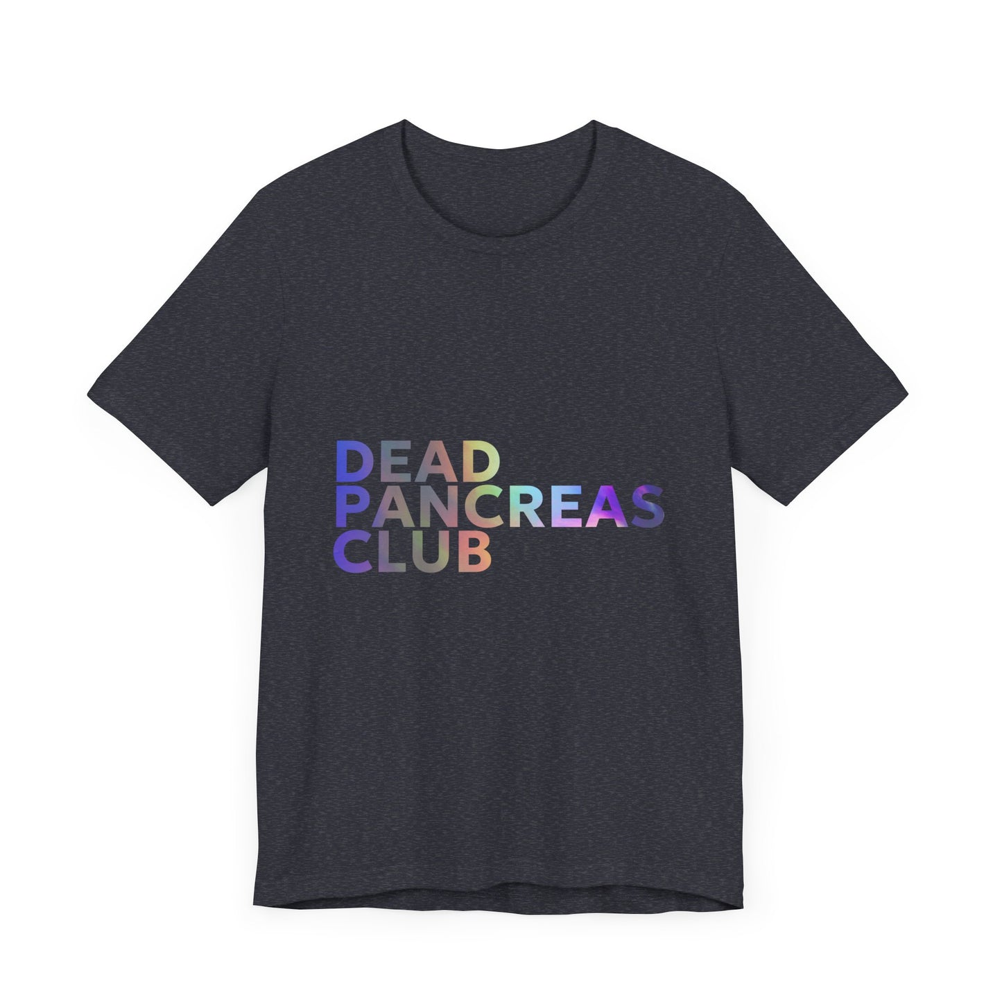 Dead Pancreas Club (Rainbow) - Unisex Tee The Diabuddies Store T-Shirts $24.25