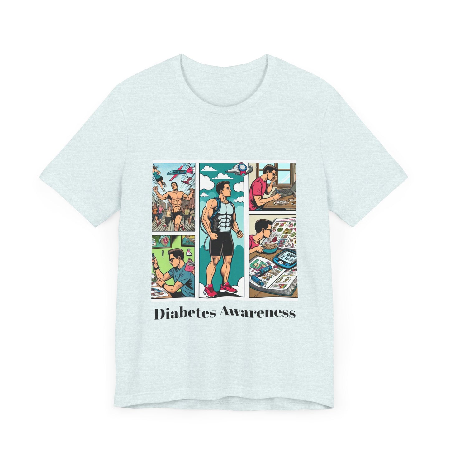 Vintage Comic Style - Unisex Tee The Diabuddies Store T-Shirts $22.83