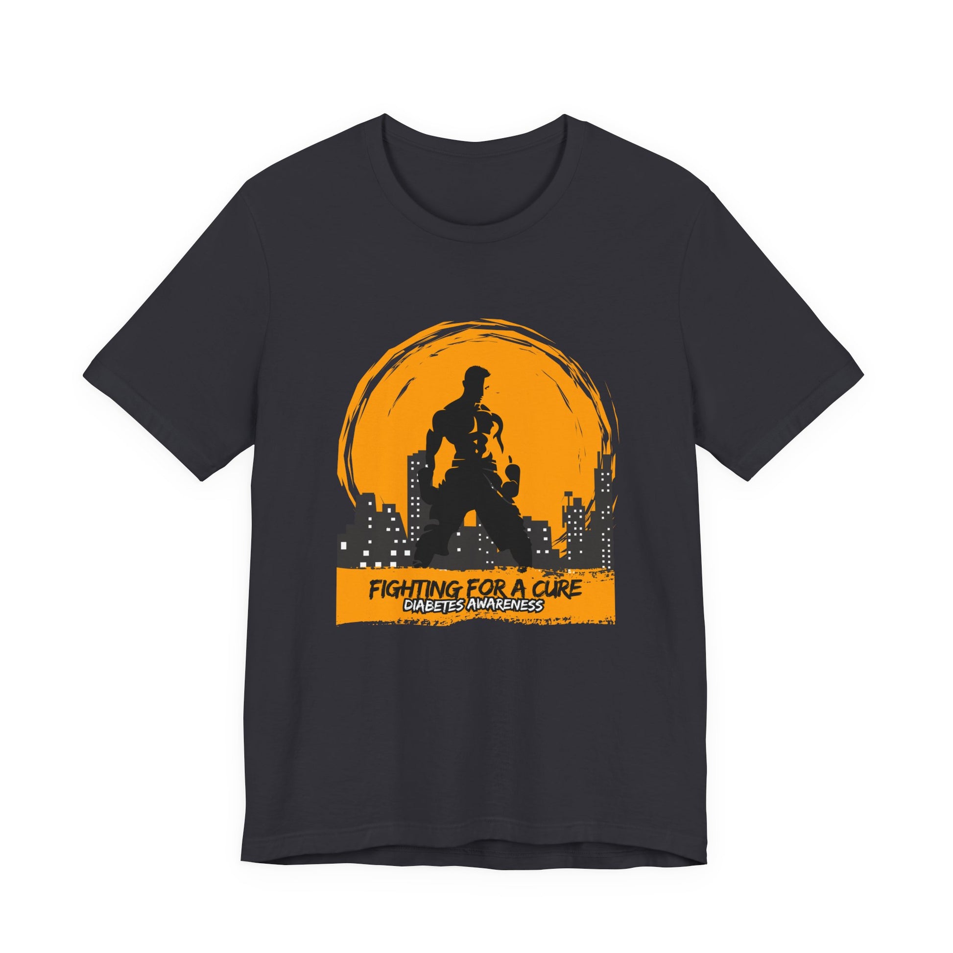 The Diabuddies Store Fighting for a Cure - Unisex Tee Fighting for a Cure - Unisex Tee: Make a statement that matters with this Unisex Tee. This comfortable and versatile shirt is a powerful way to raise awareness and spark conversations. Wear it proudly