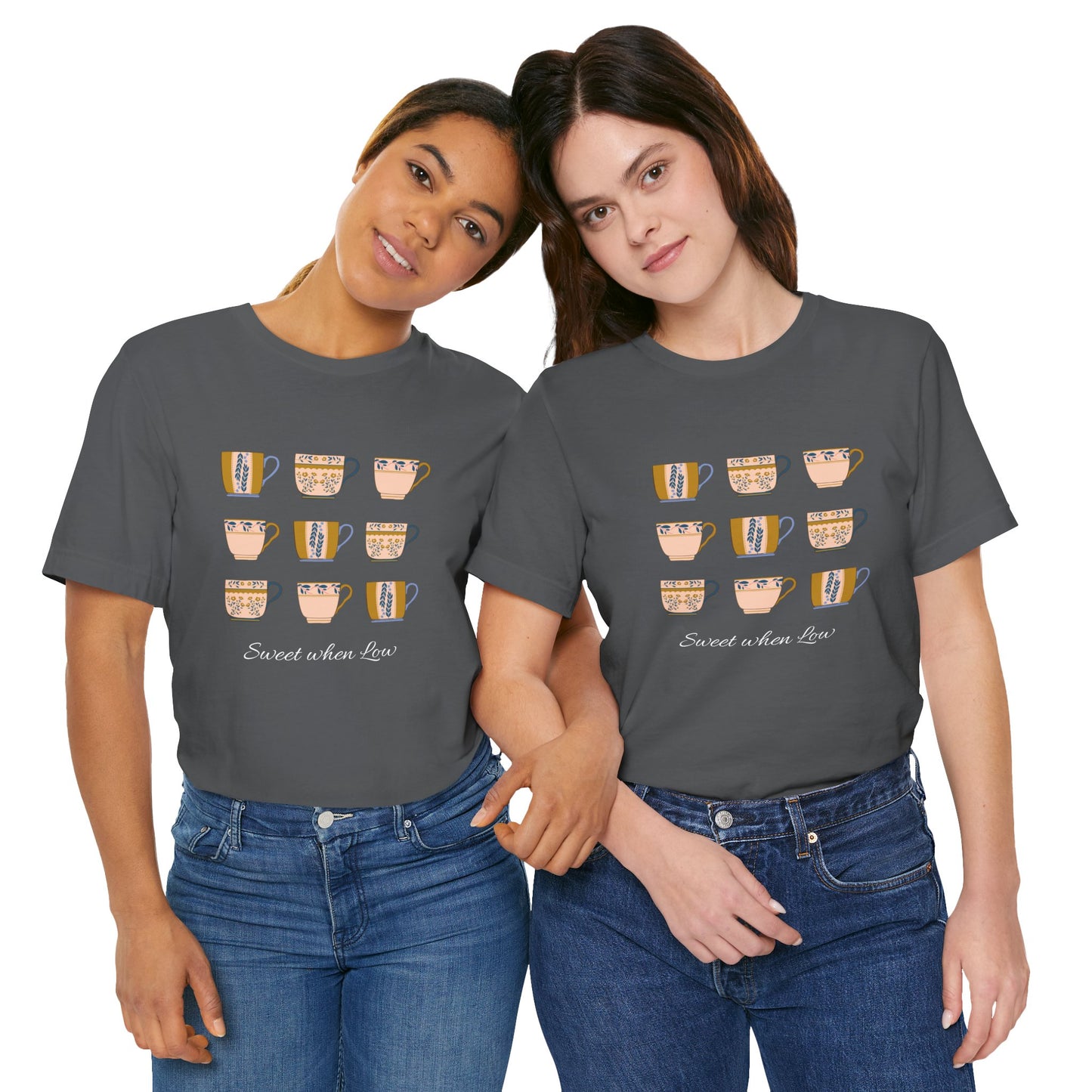 The Diabuddies Store Diabetes Awareness, Sweet when Low - Unisex Tee Diabetes Awareness, Sweet when Low - Unisex Tee: Why not add sugar when low? This "Sweet When Low" tee gets it. For those who know the unique craving for something sweet during a blood s