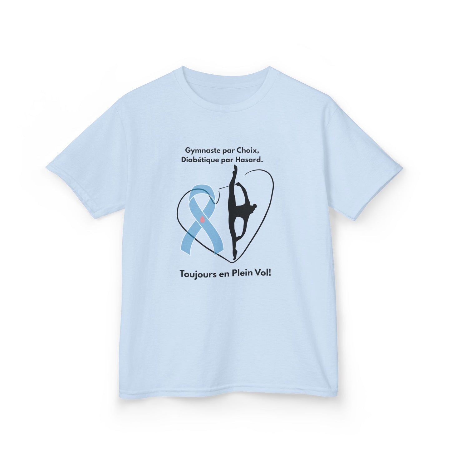 The Diabuddies Store Diabetes and Gymnastics (French) - Kids Tee Show off their passion and strength with the Diabetes and Gymnastics (French) - Kids Tee. This comfortable cotton shirt celebrates the perfect balance of managing diabetes and excelling at g