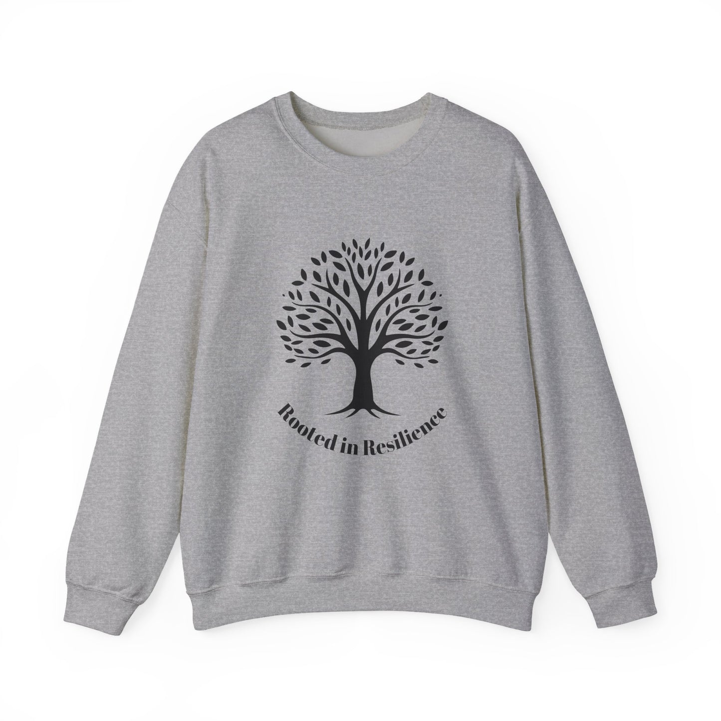 The Diabuddies Store Rooted in Resilience - Unisex Sweatshirt Rooted in Resilience - Unisex Sweatshirt: Like a mighty tree, you are rooted in resilience. This sweatshirt is more than just cozy — it's a wearable testament to your inner strength and unwaver