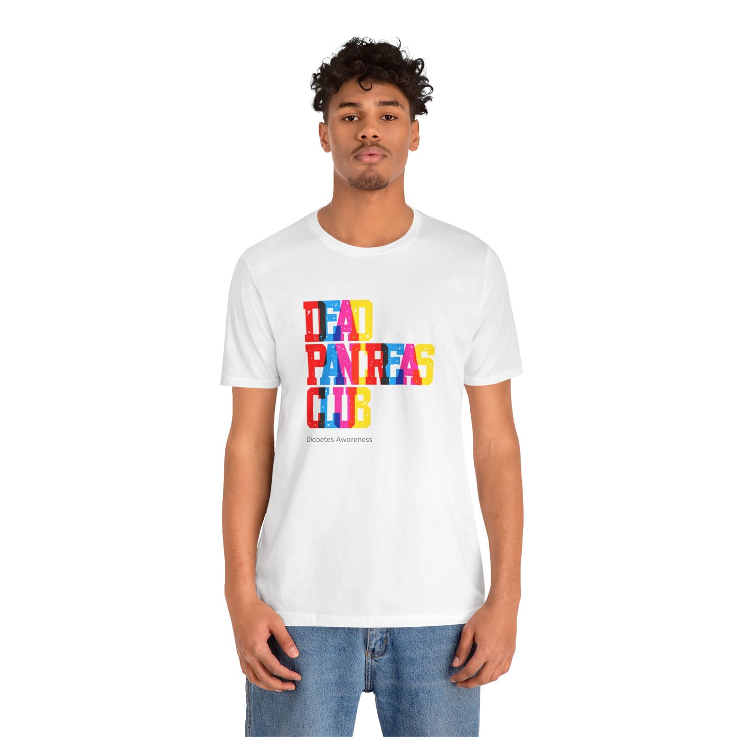 Colorful Dead Pancreas Club - Unisex Tee The Diabuddies Store T-Shirts $22.50