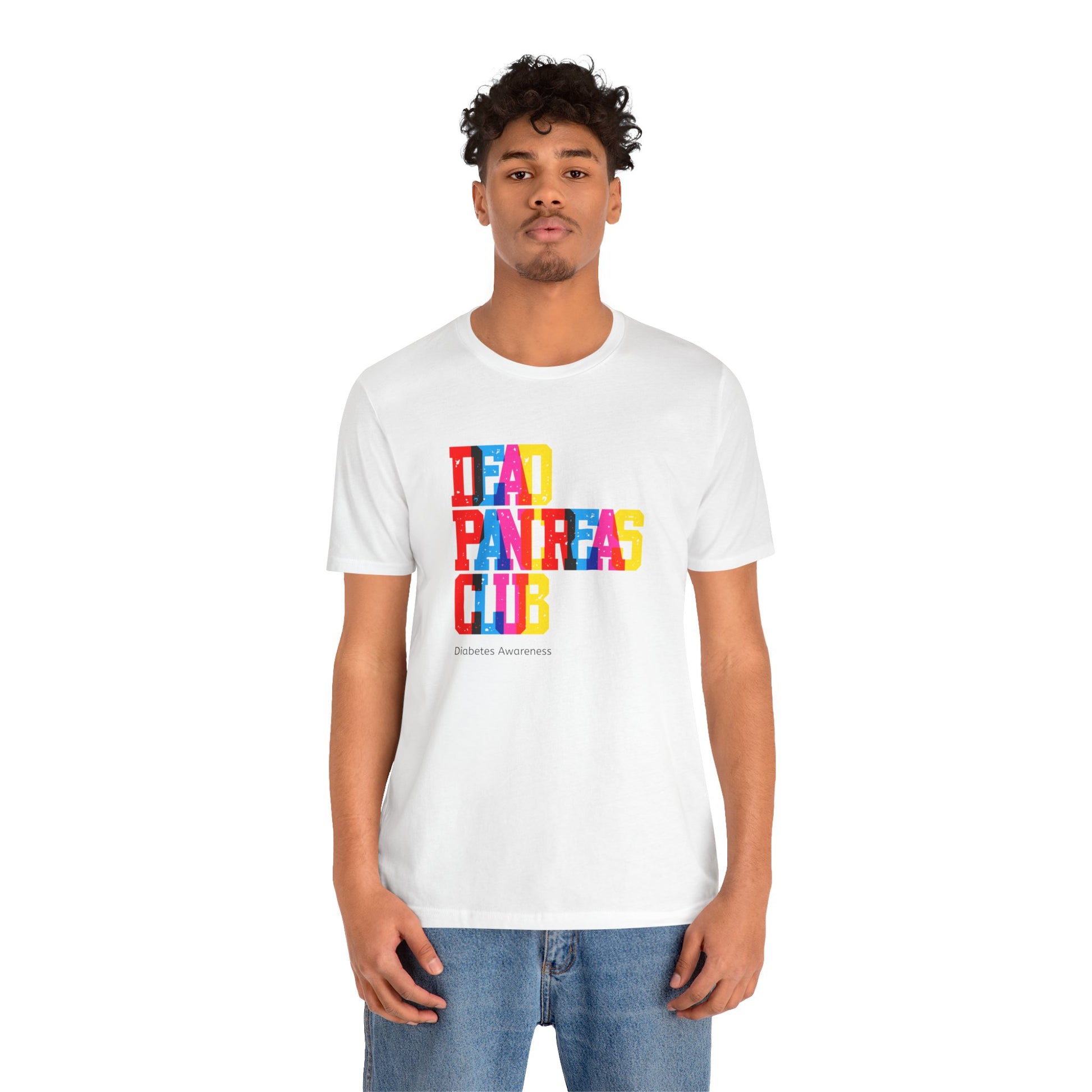 Colorful Dead Pancreas Club - Unisex Tee The Diabuddies Store T-Shirts $22.50