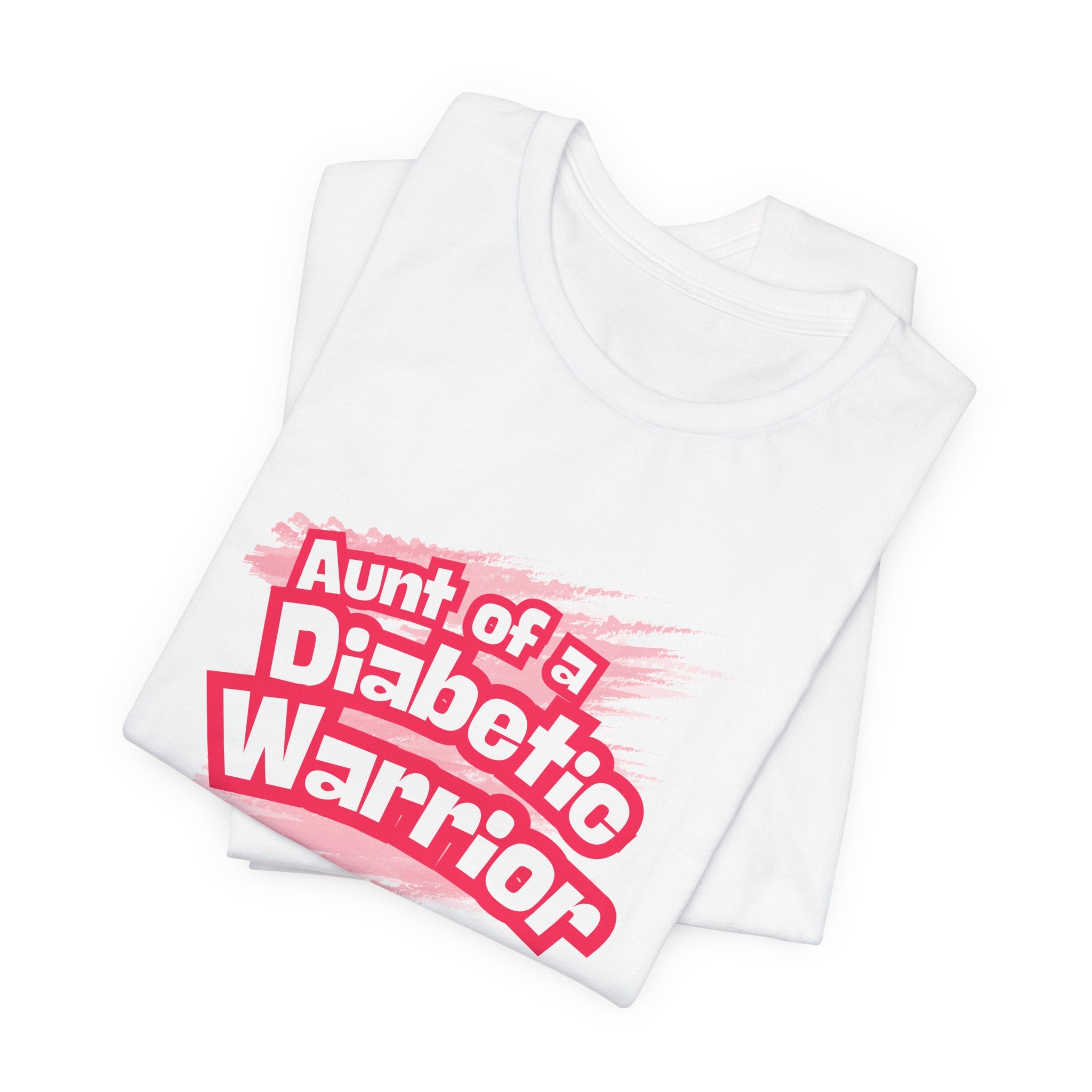 The Diabuddies Store Aunt of a Diabetic Warrior - Unisex Tee Aunt of a Diabetic Warrior - Unisex Tee: Their Fight is Your Fight, Too. Aunts hold a special place in the hearts of their nieces and nephews, offering a unique blend of love, support, and encou
