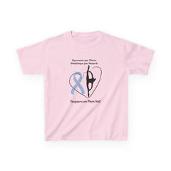 The Diabuddies Store Diabetes and Gymnastics (French) - Kids Tee Show off their passion and strength with the Diabetes and Gymnastics (French) - Kids Tee. This comfortable cotton shirt celebrates the perfect balance of managing diabetes and excelling at g