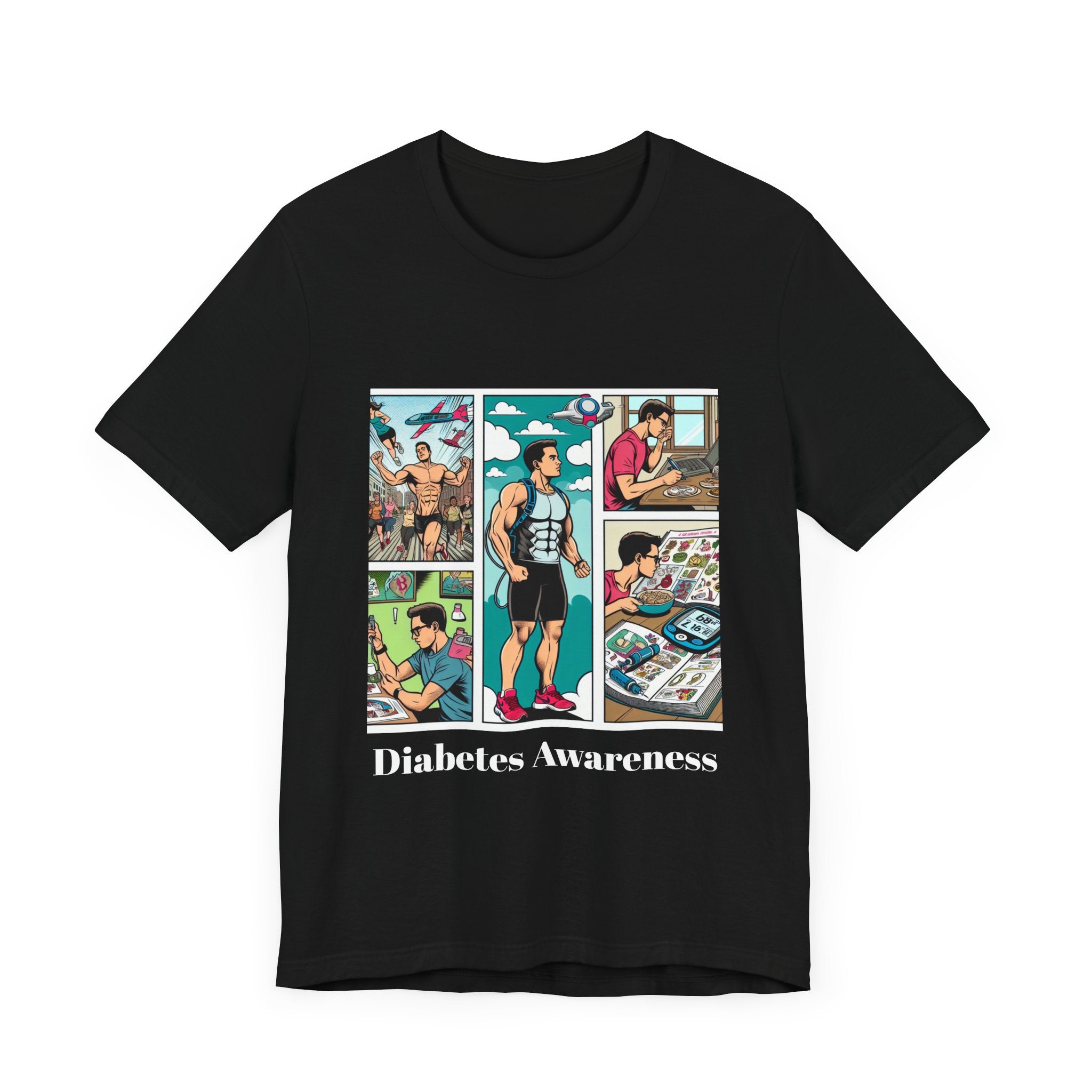 Vintage Comic Style - Unisex Tee The Diabuddies Store T-Shirts $22.83