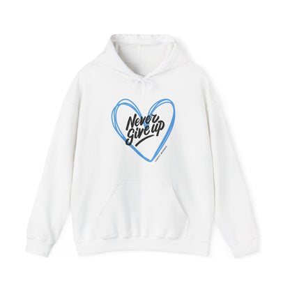 The Diabuddies Store Never Give Up! - Unisex Hoodie Never Give Up! - Unisex Hoodie: Some days are tough, but you're tougher. Our "Never Give Up!" hoodie is more than just comfortable apparel – it's a wearable testament to your unwavering spirit. Hoodies $