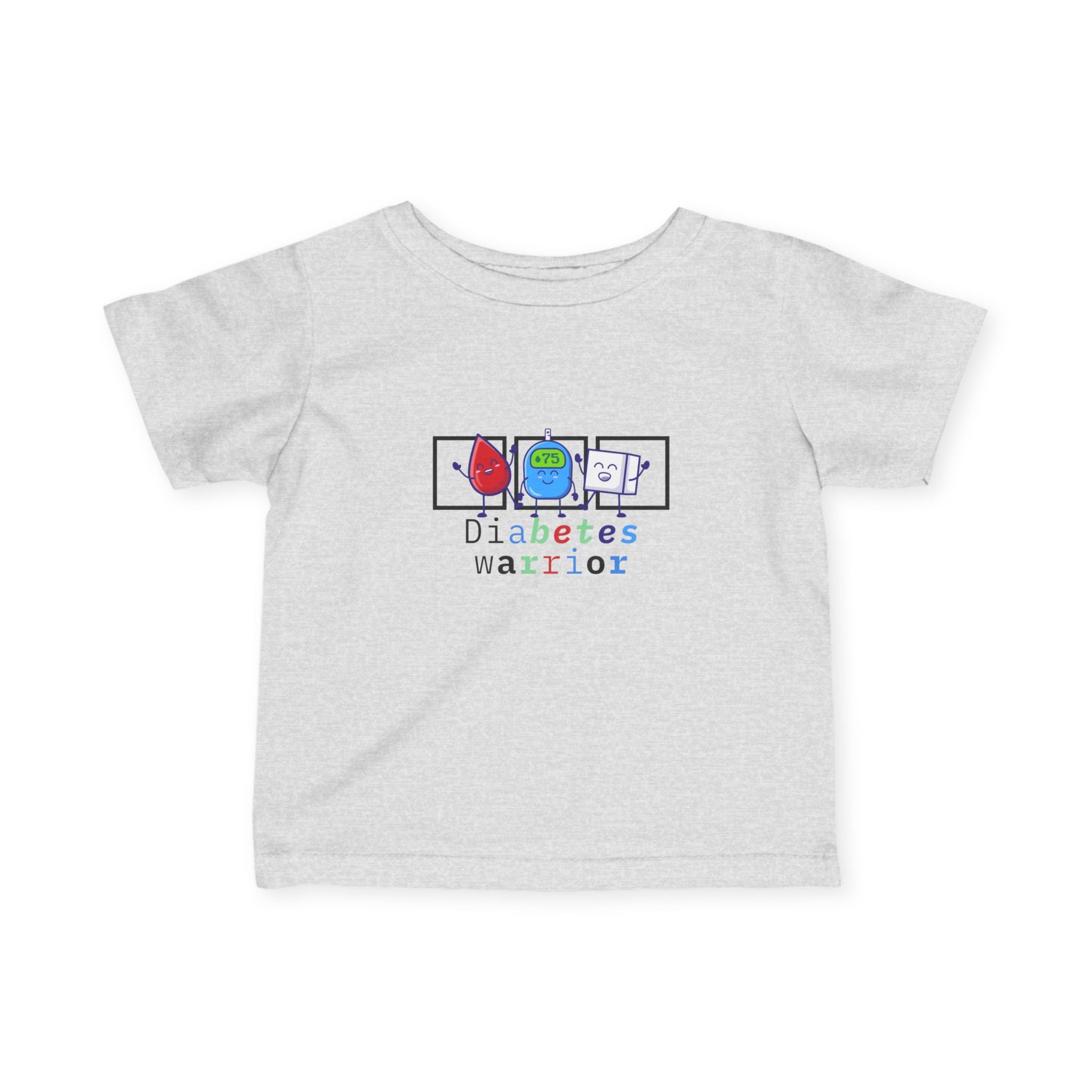 Diabetes Warrior - Infant Tee The Diabuddies Store T-Shirts $16.54