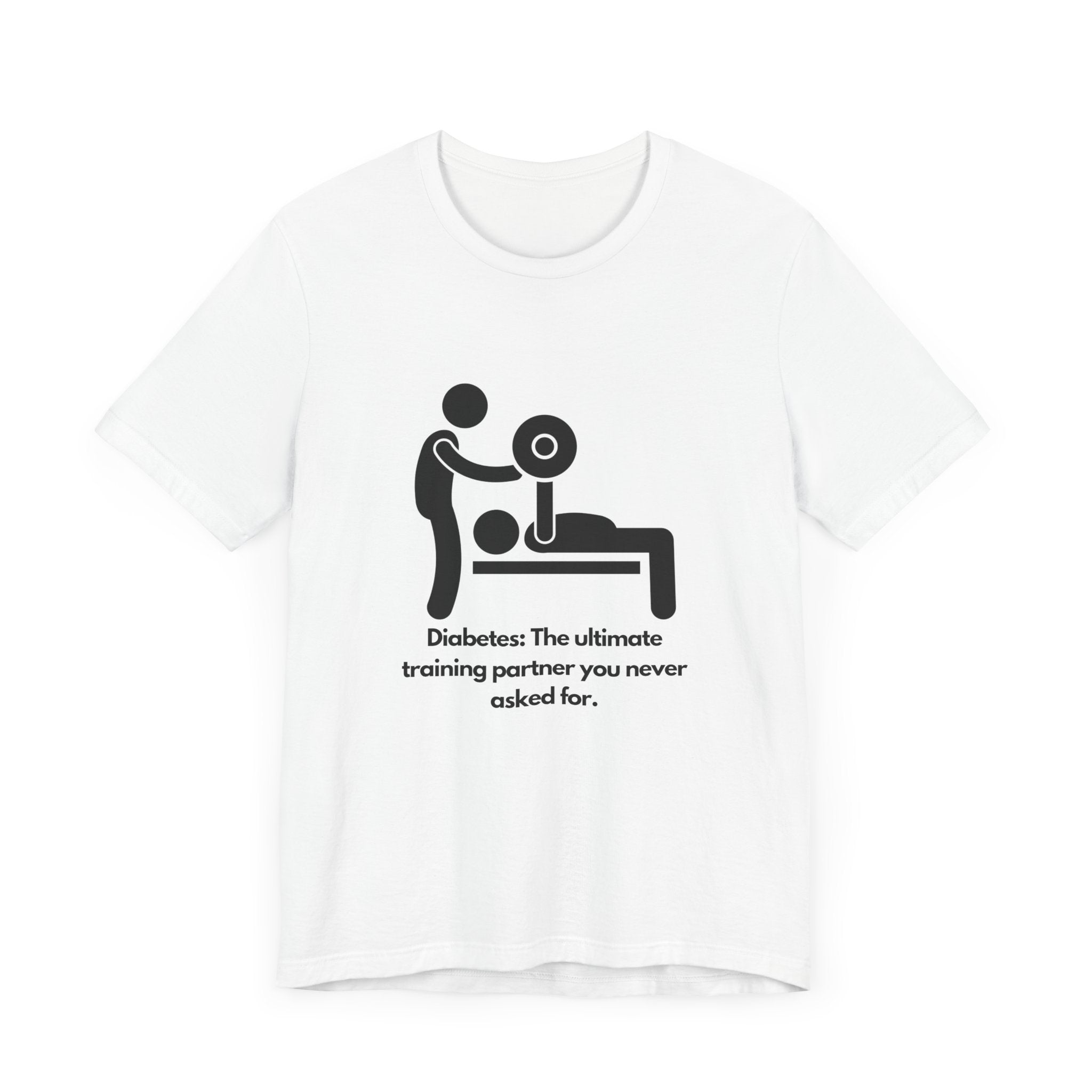 Diabetes: Ultimate Training Partner - Unisex Tee The Diabuddies Store T-Shirts $25.00