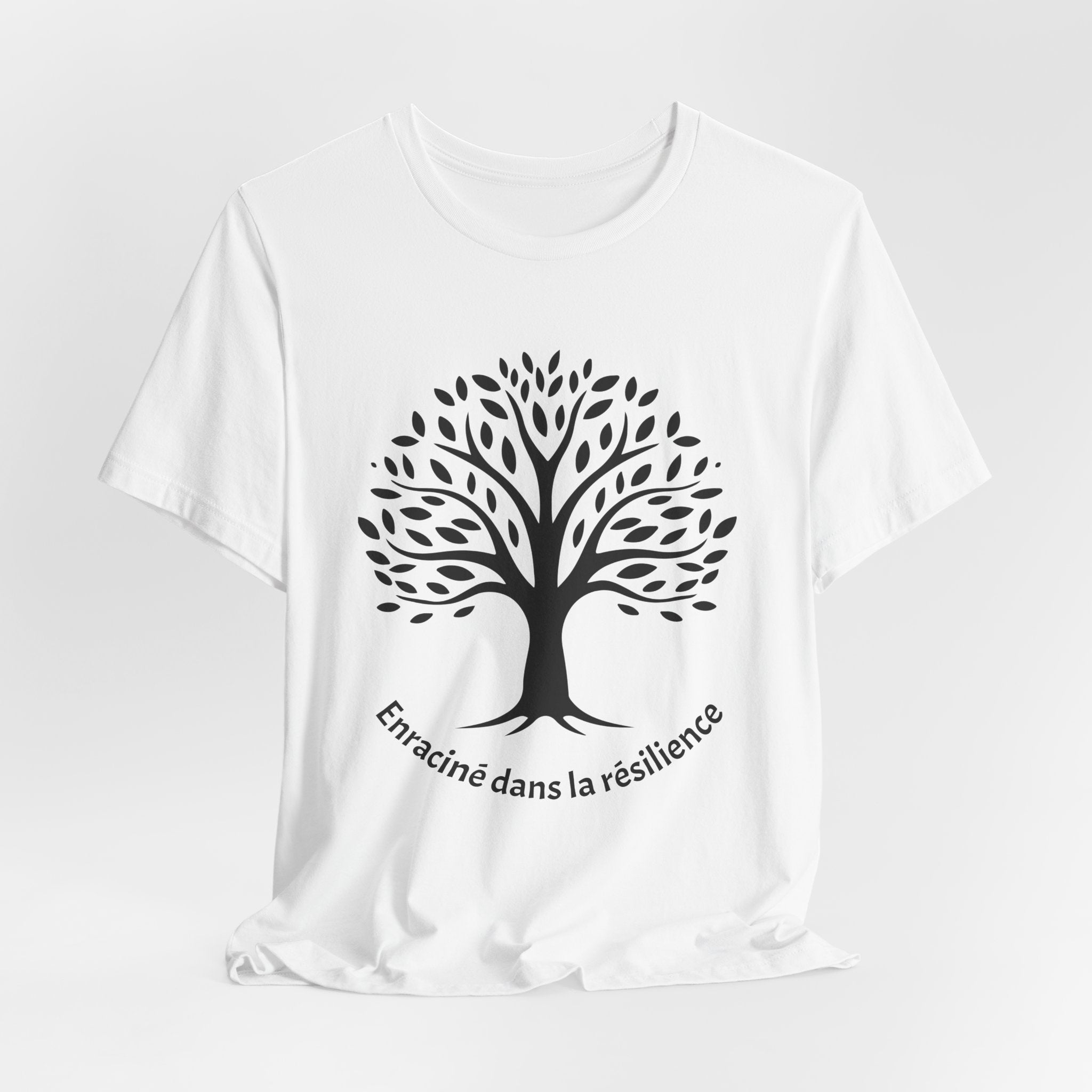 Rooted in Resilience (French) - Unisex Tee The Diabuddies Store T-Shirts $25.00