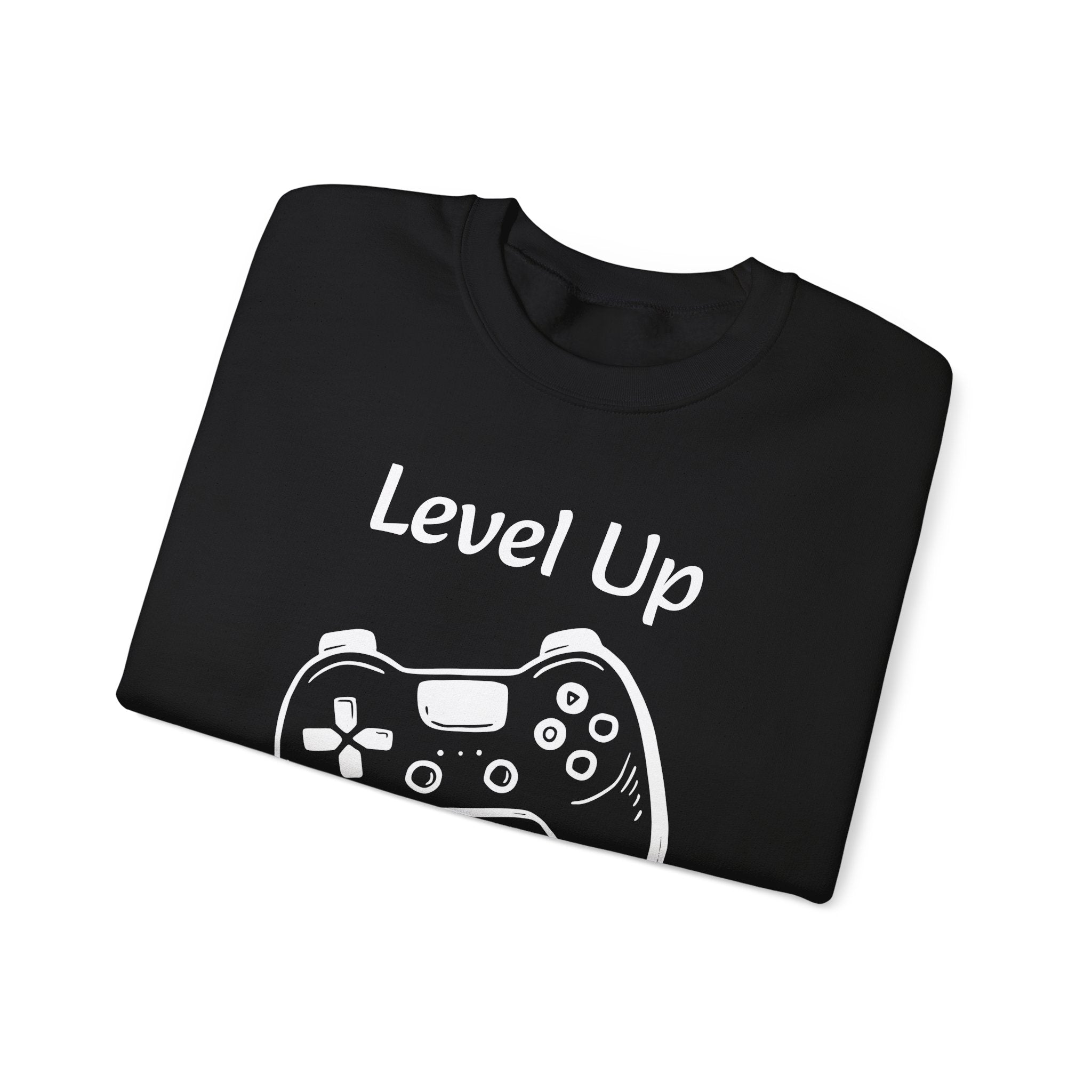 Level Up (Gaming Remote Control) - Unisex Sweatshirt The Diabuddies Store Sweatshirts $29.49