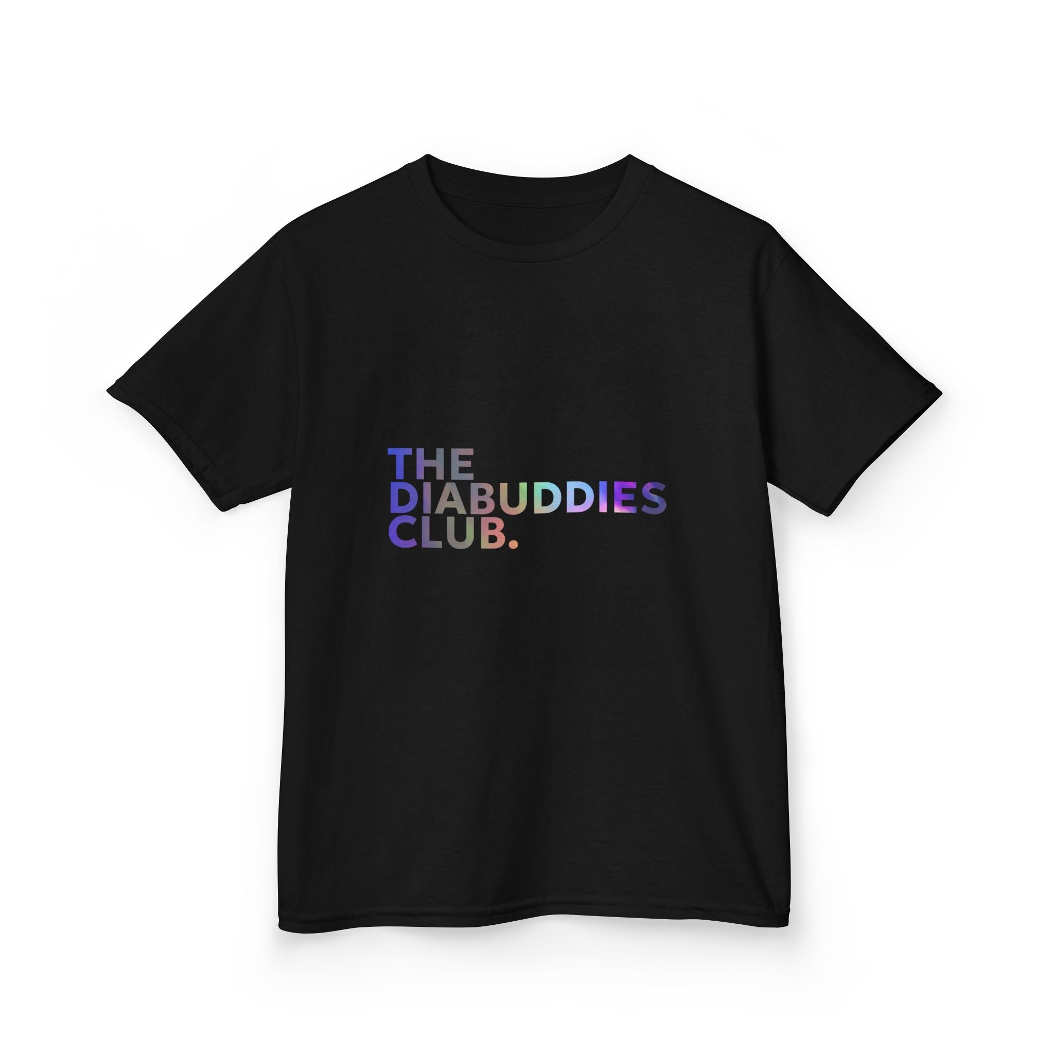 Colorful Diabuddies Club - Kids Tee The Diabuddies Store T-Shirts $19.22