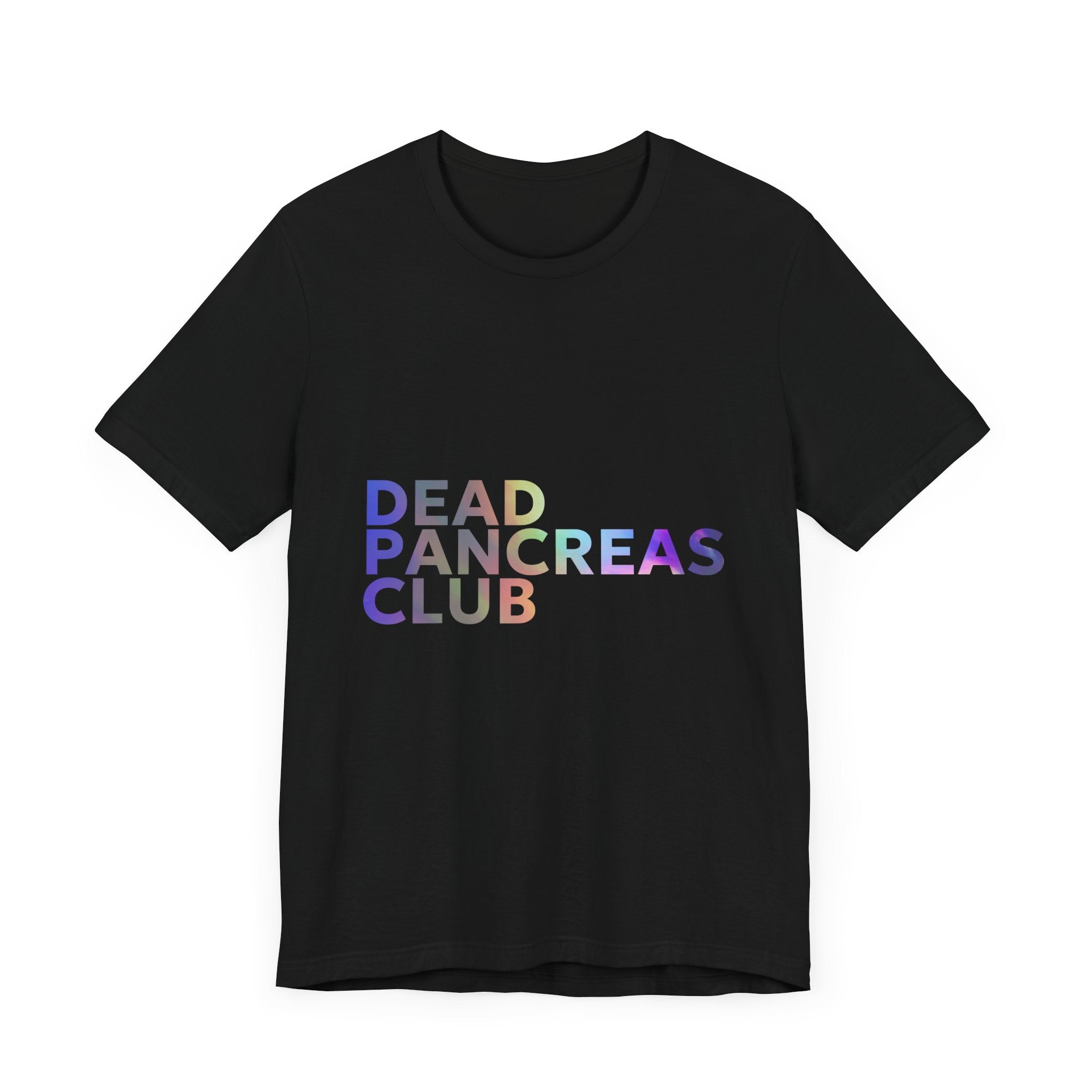 Dead Pancreas Club (Rainbow) - Unisex Tee The Diabuddies Store T-Shirts $24.25