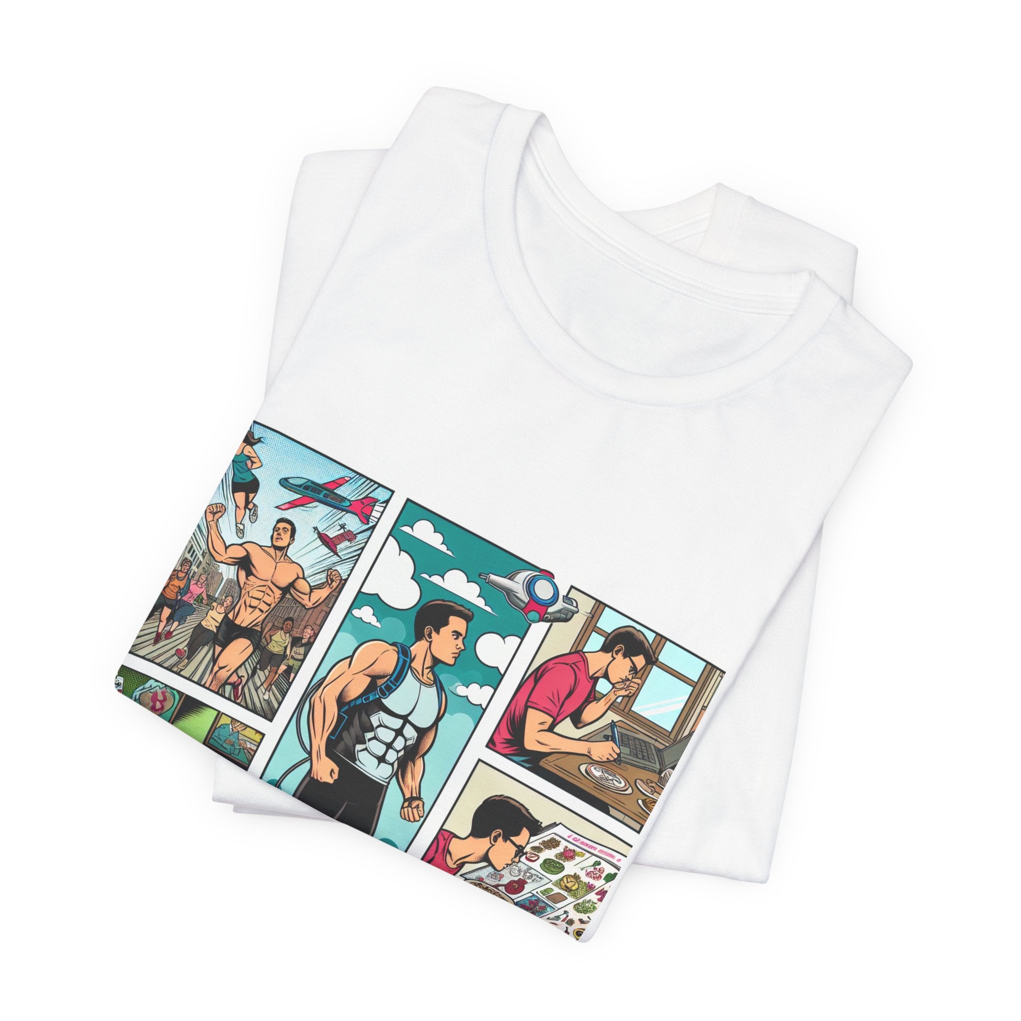 Vintage Comic Style - Unisex Tee The Diabuddies Store T-Shirts $22.83